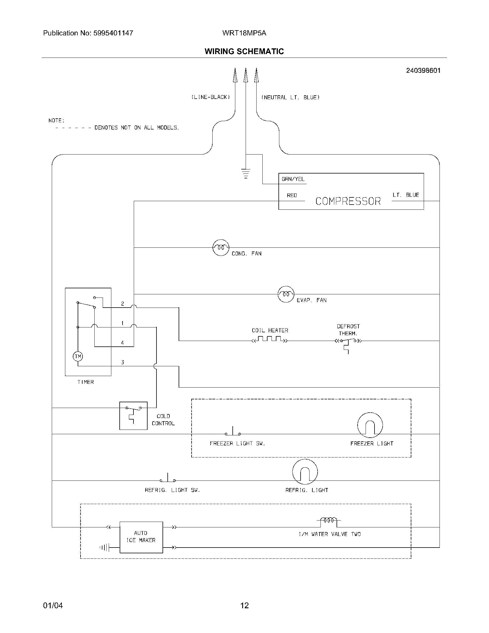 12 - WIRING SCHEMATIC