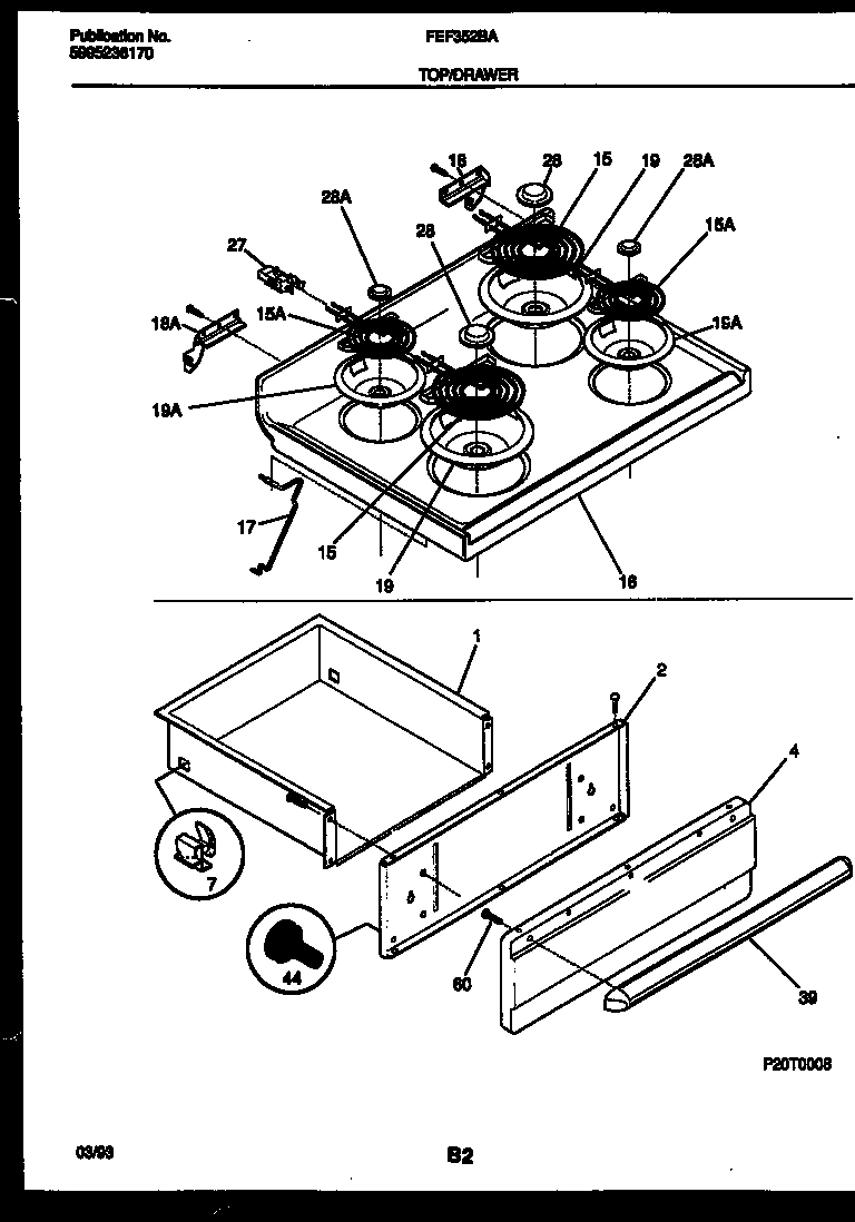 04 - COOKTOP AND DRAWER PARTS