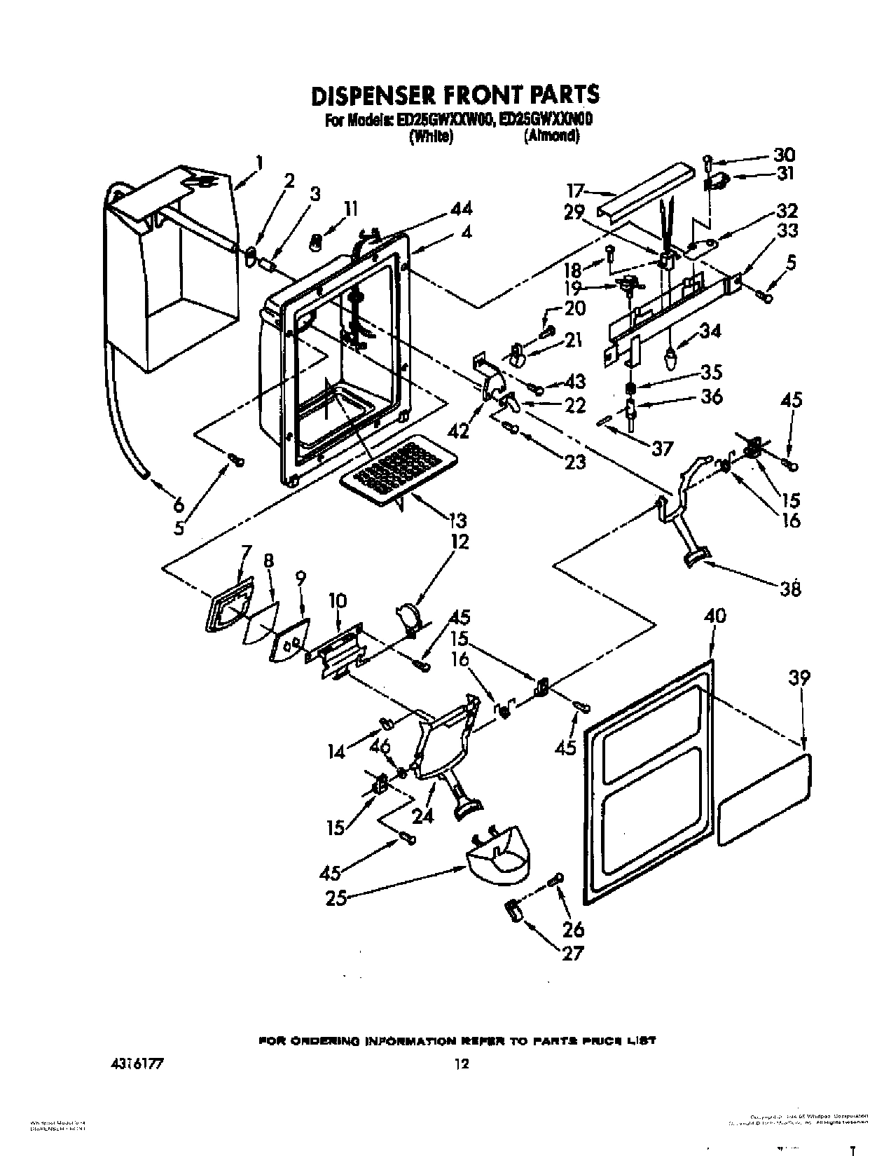 09 - DISPENSER FRONT