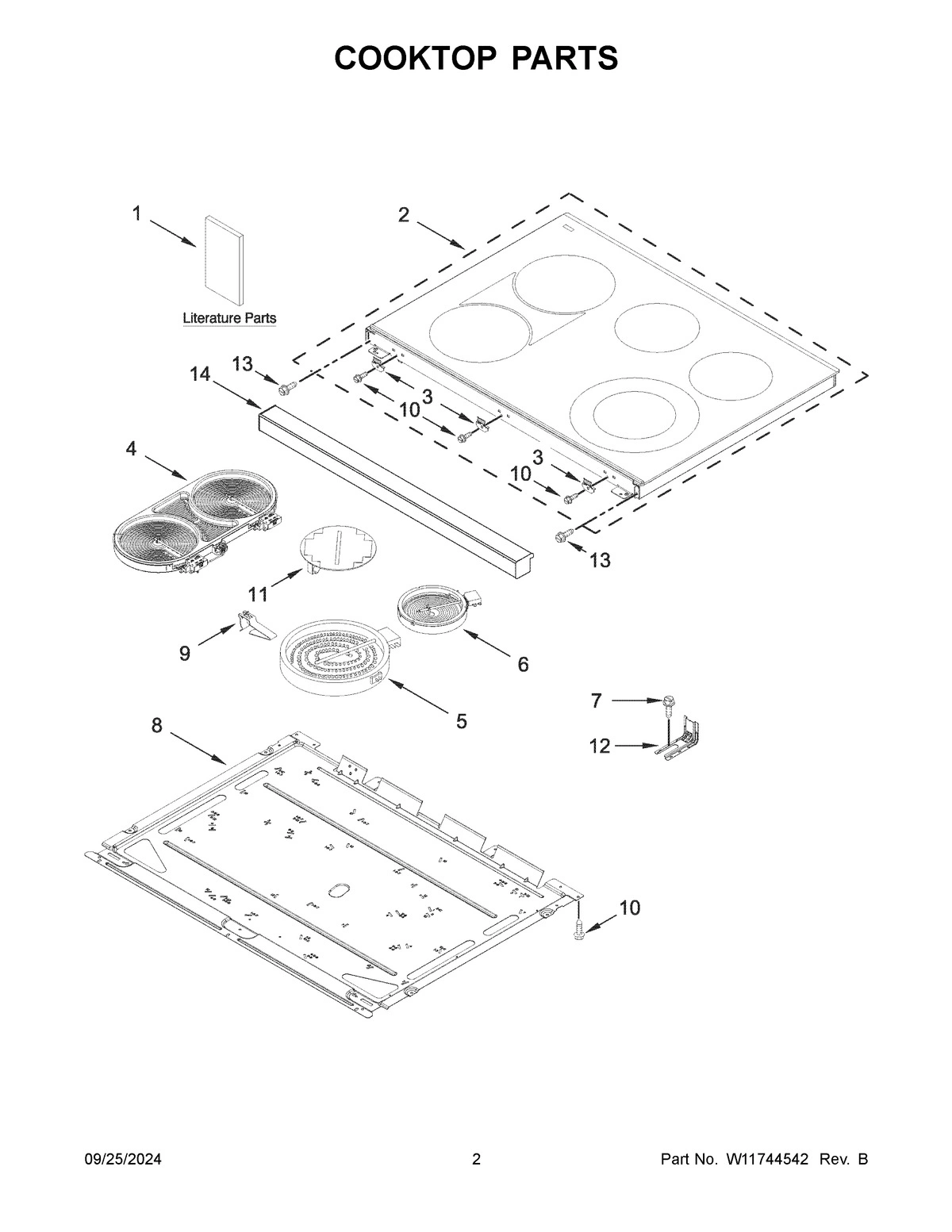 02 - COOKTOP PARTS