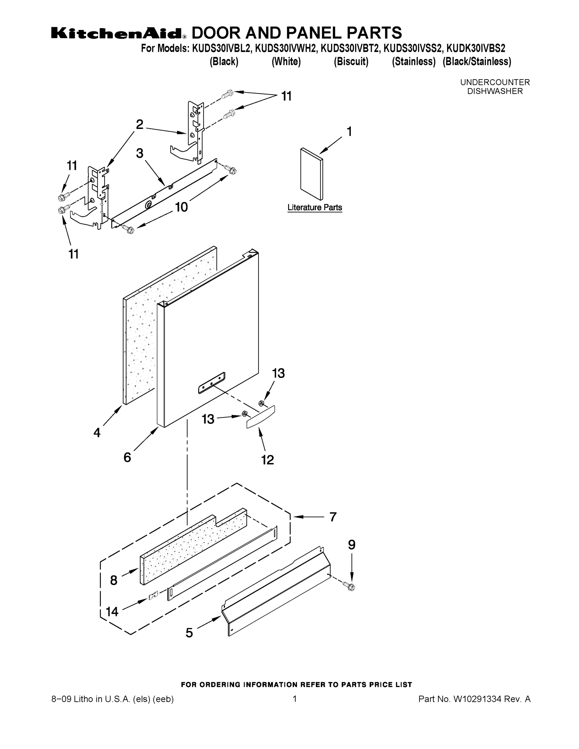 01 - DOOR AND PANEL PARTS