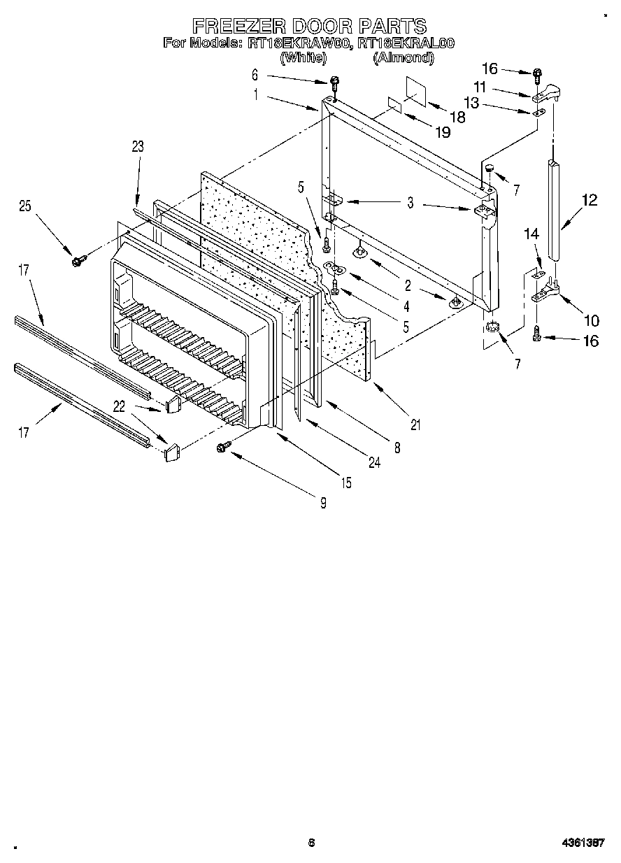 05 - FREEZER DOOR