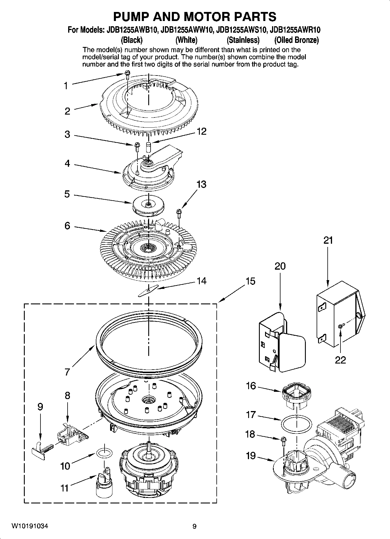 08 - PUMP AND MOTOR PARTS