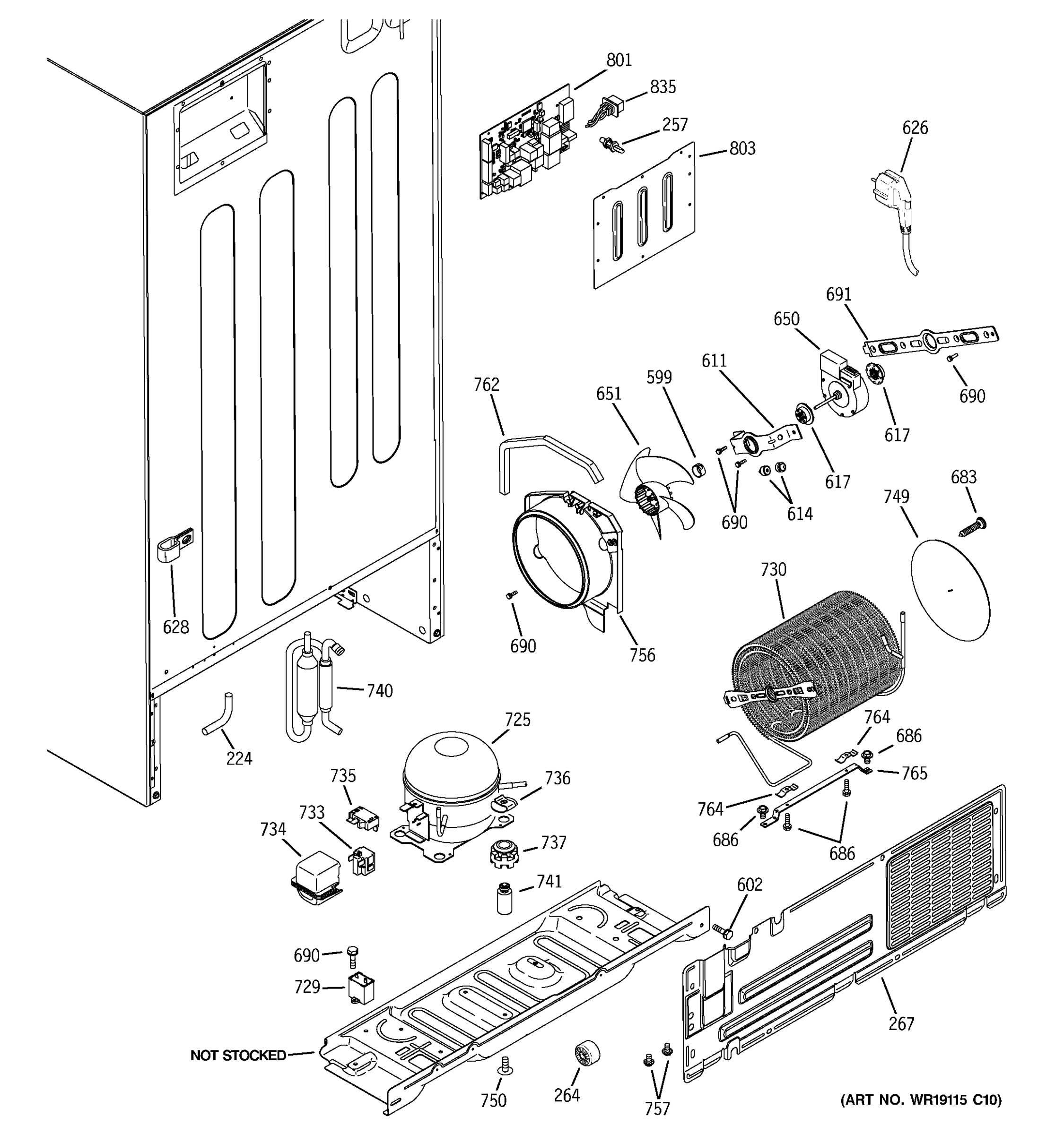 SEALED SYSTEM & MOTHER BOARD