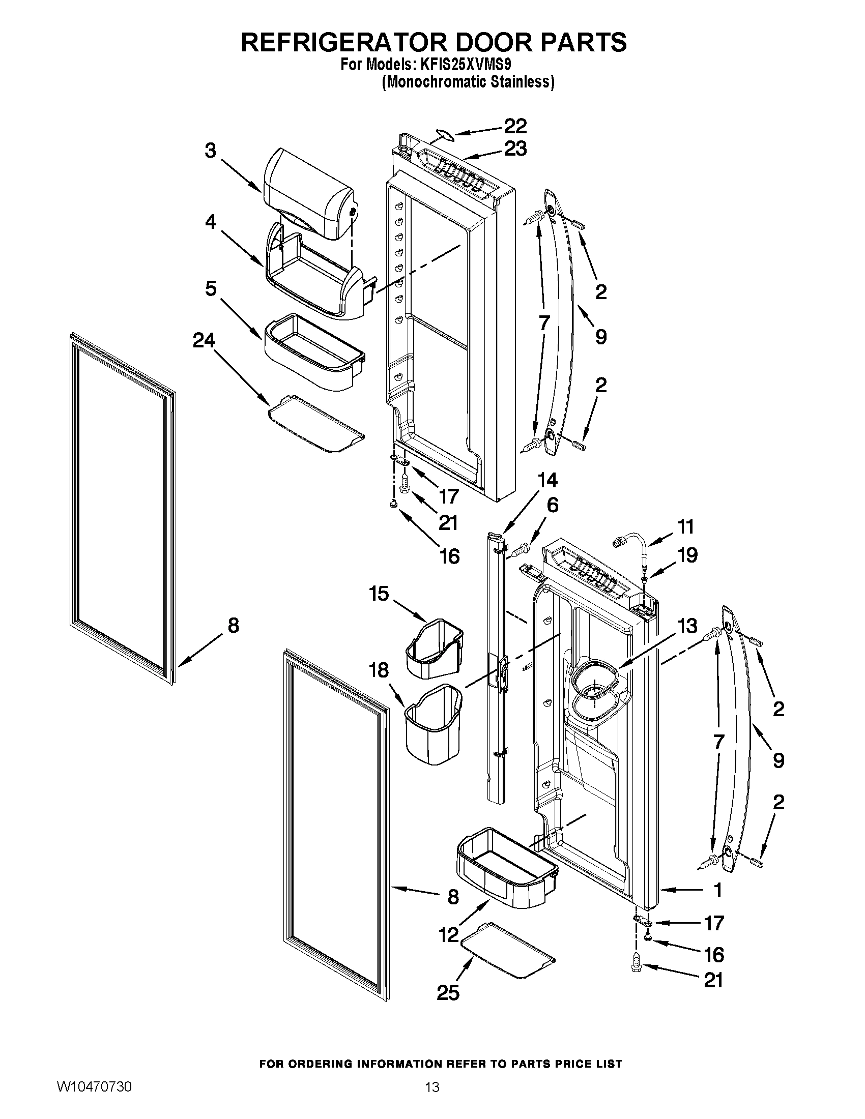 07 - REFRIGERATOR DOOR PARTS
