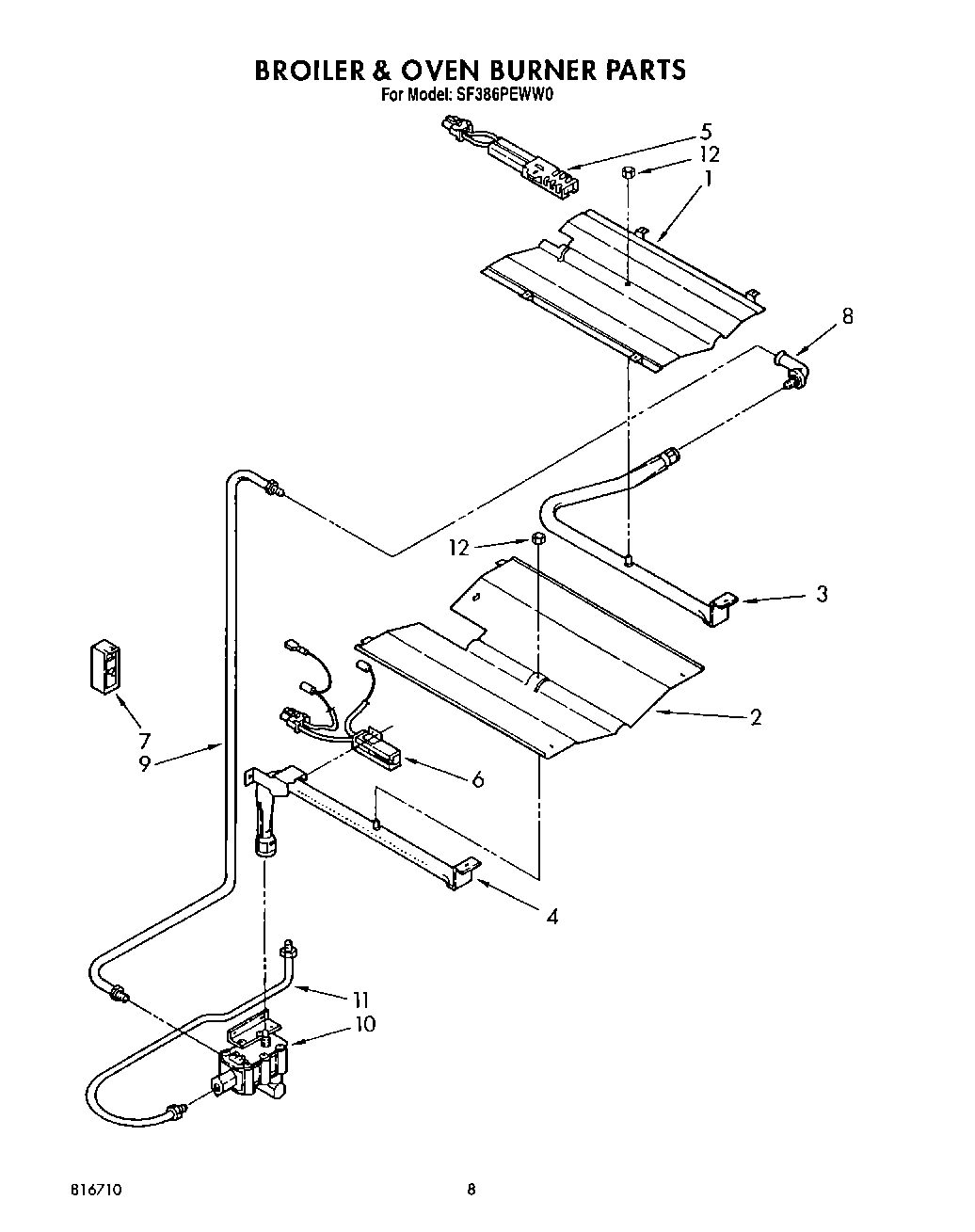 07 - BROILER AND OVEN BURNER