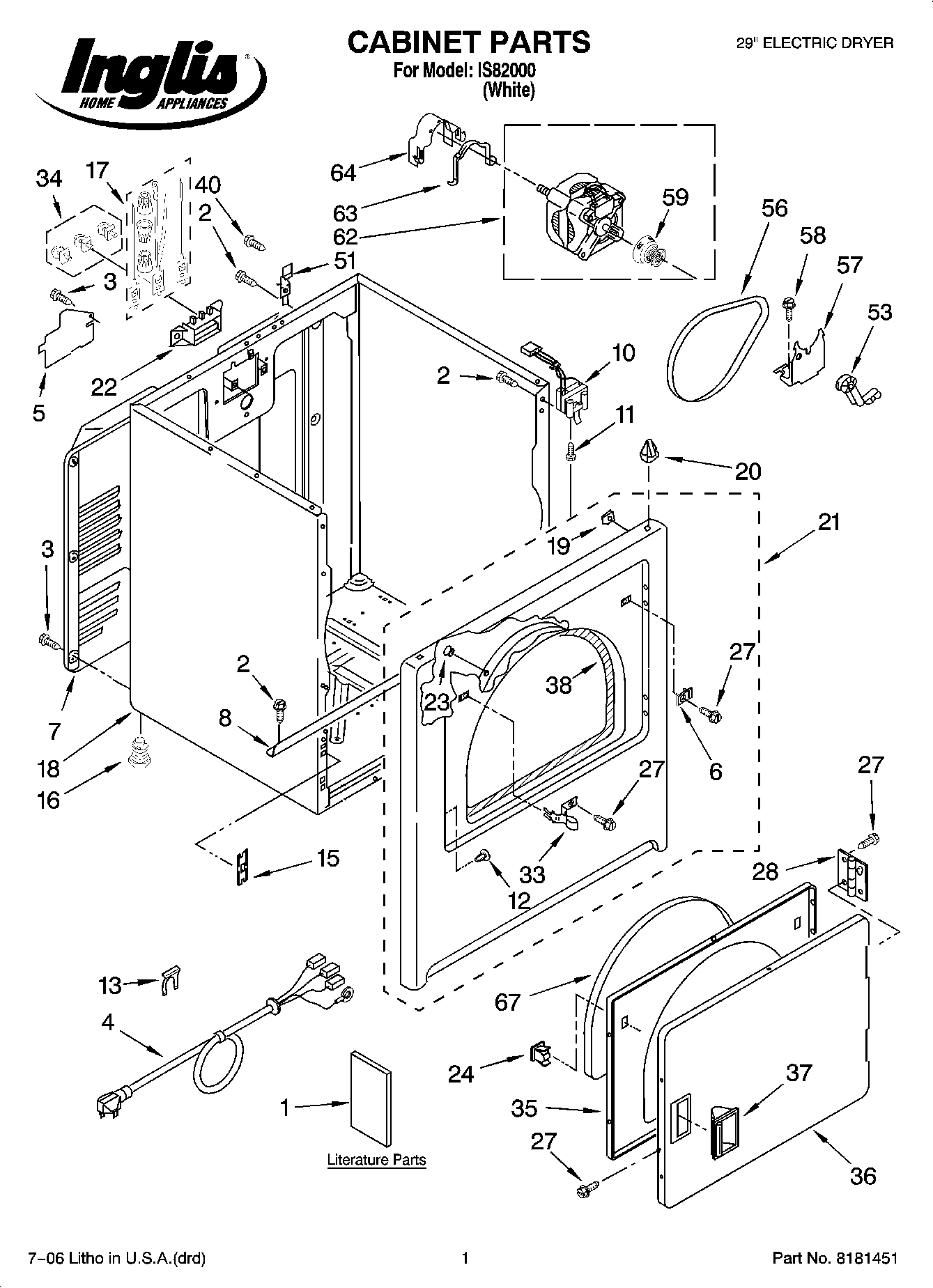 01 - CABINET PARTS