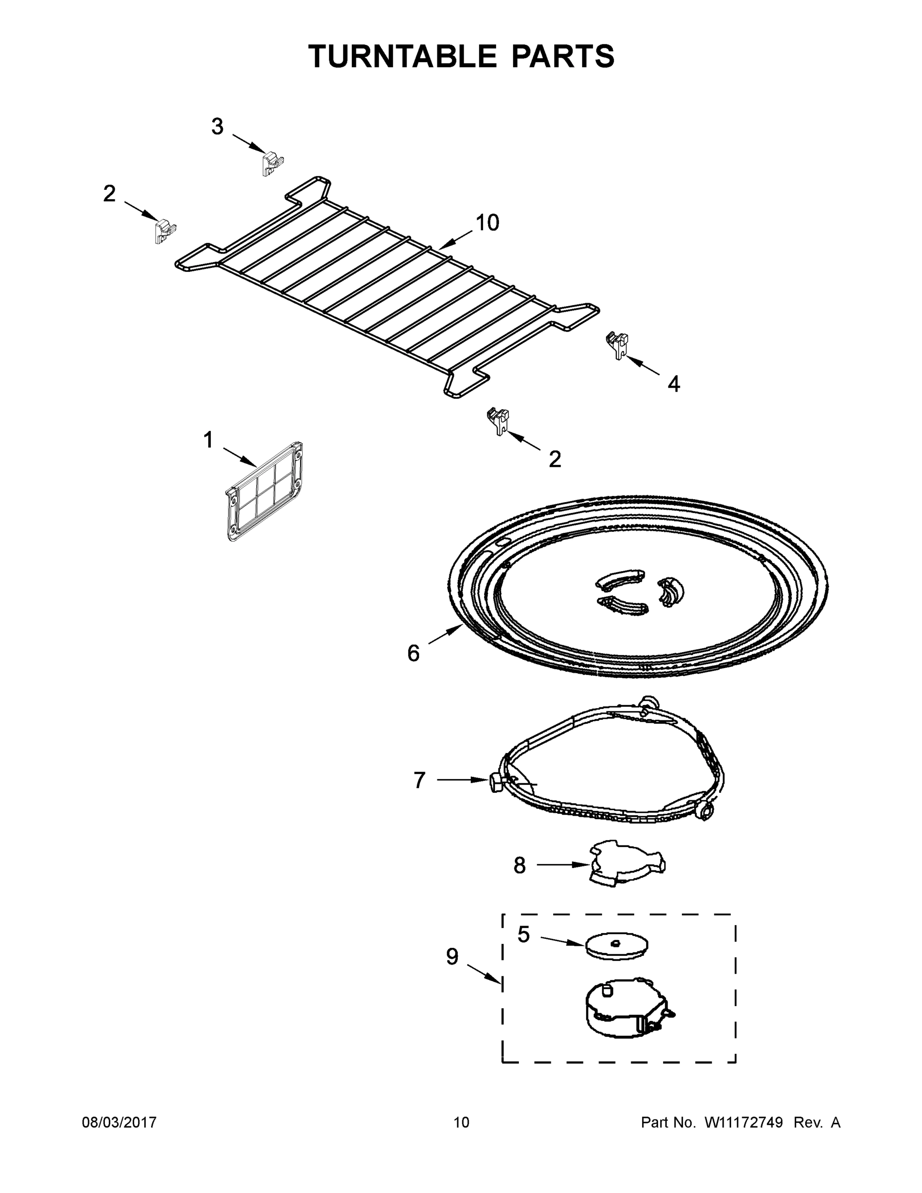 06 - TURNTABLE PARTS