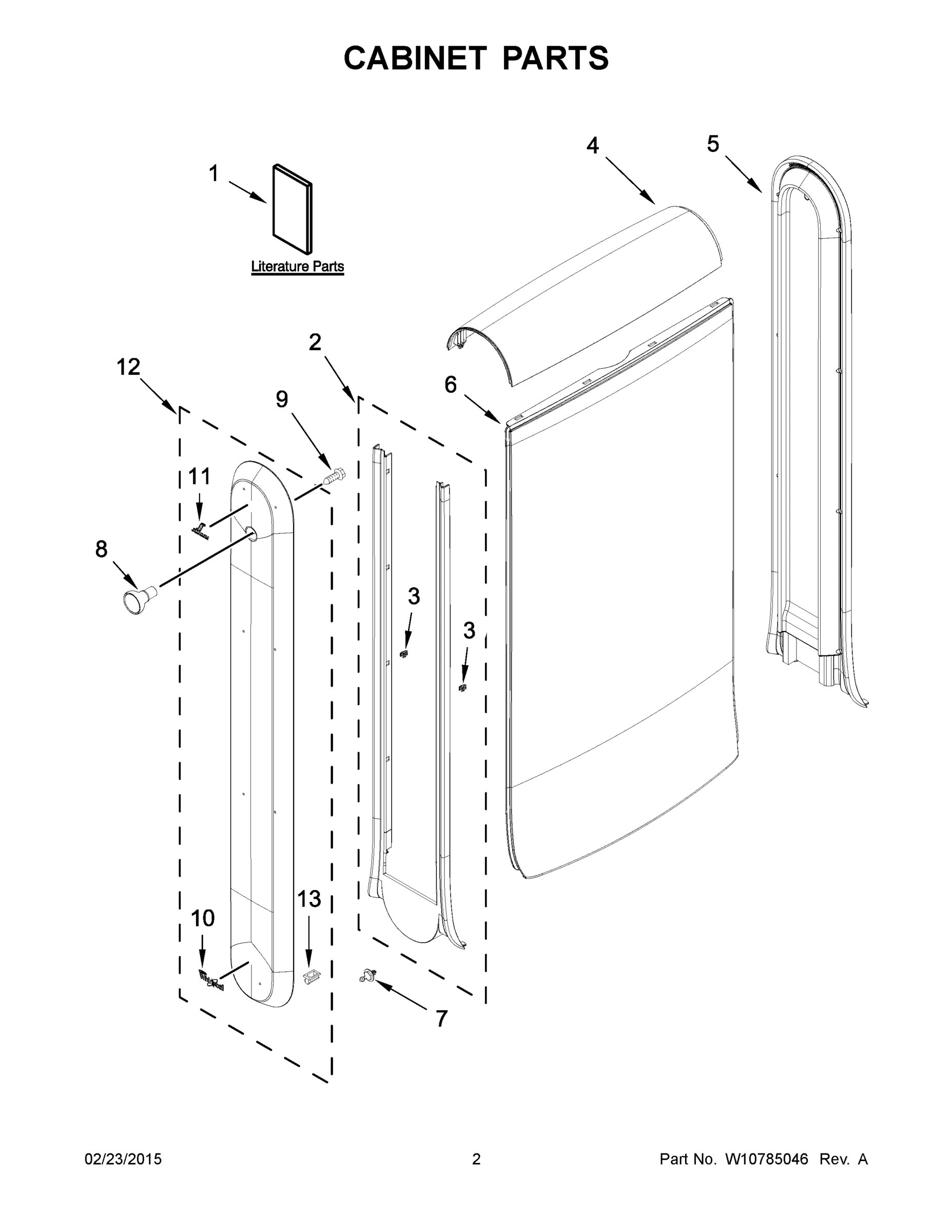 02 - CABINET PARTS