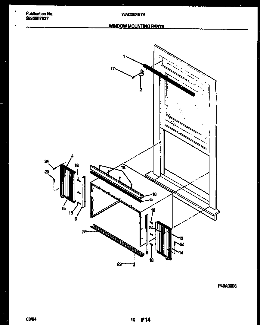 06 - WINDOW MOUNTING PARTS