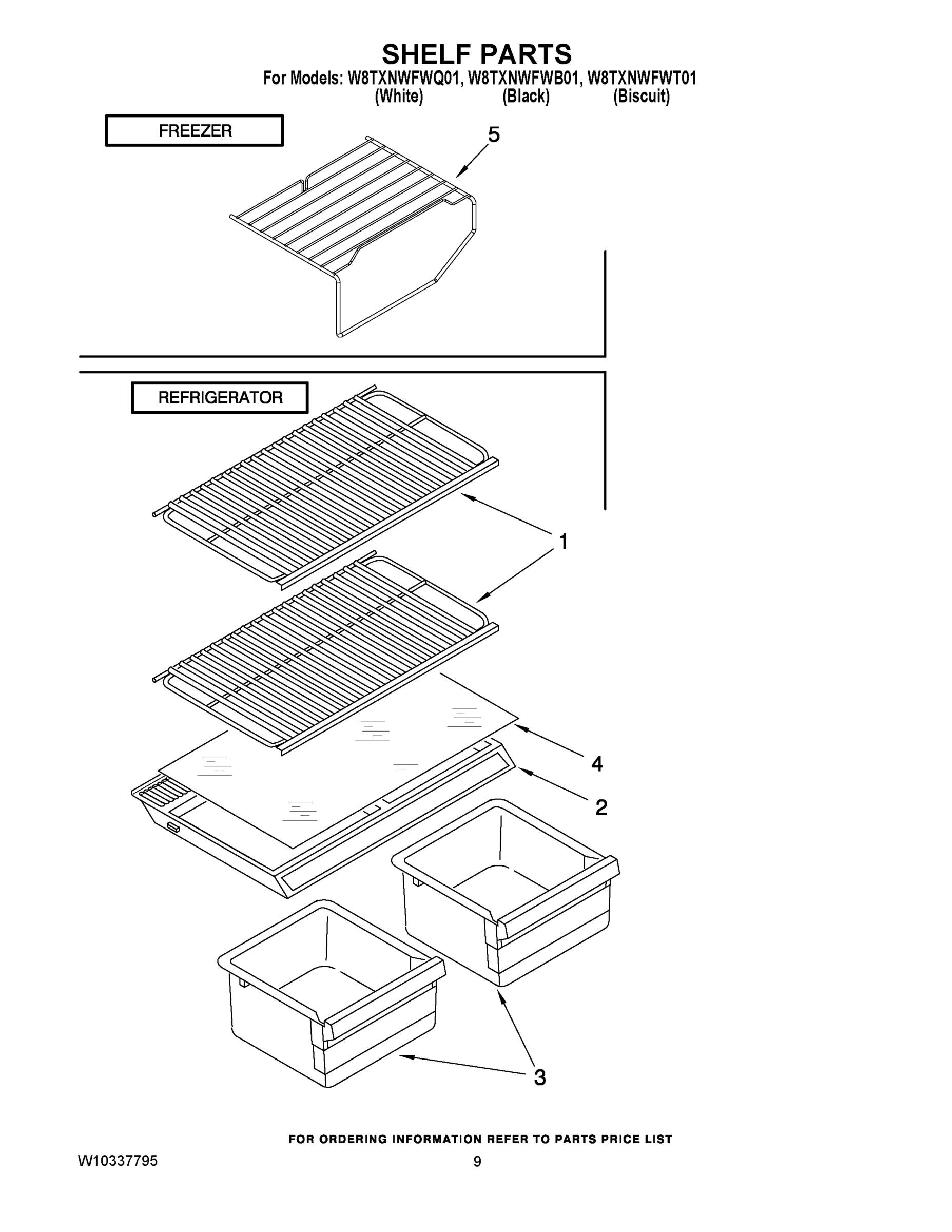 05 - SHELF PARTS