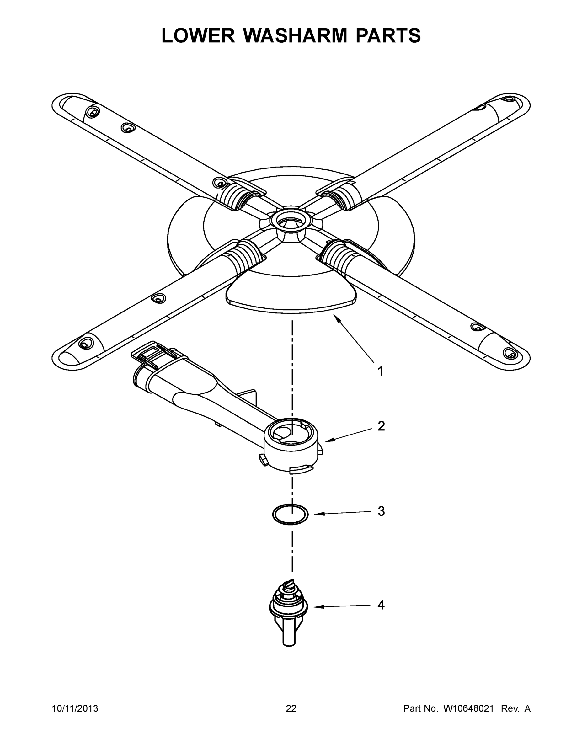 12 - LOWER WASHARM PARTS
