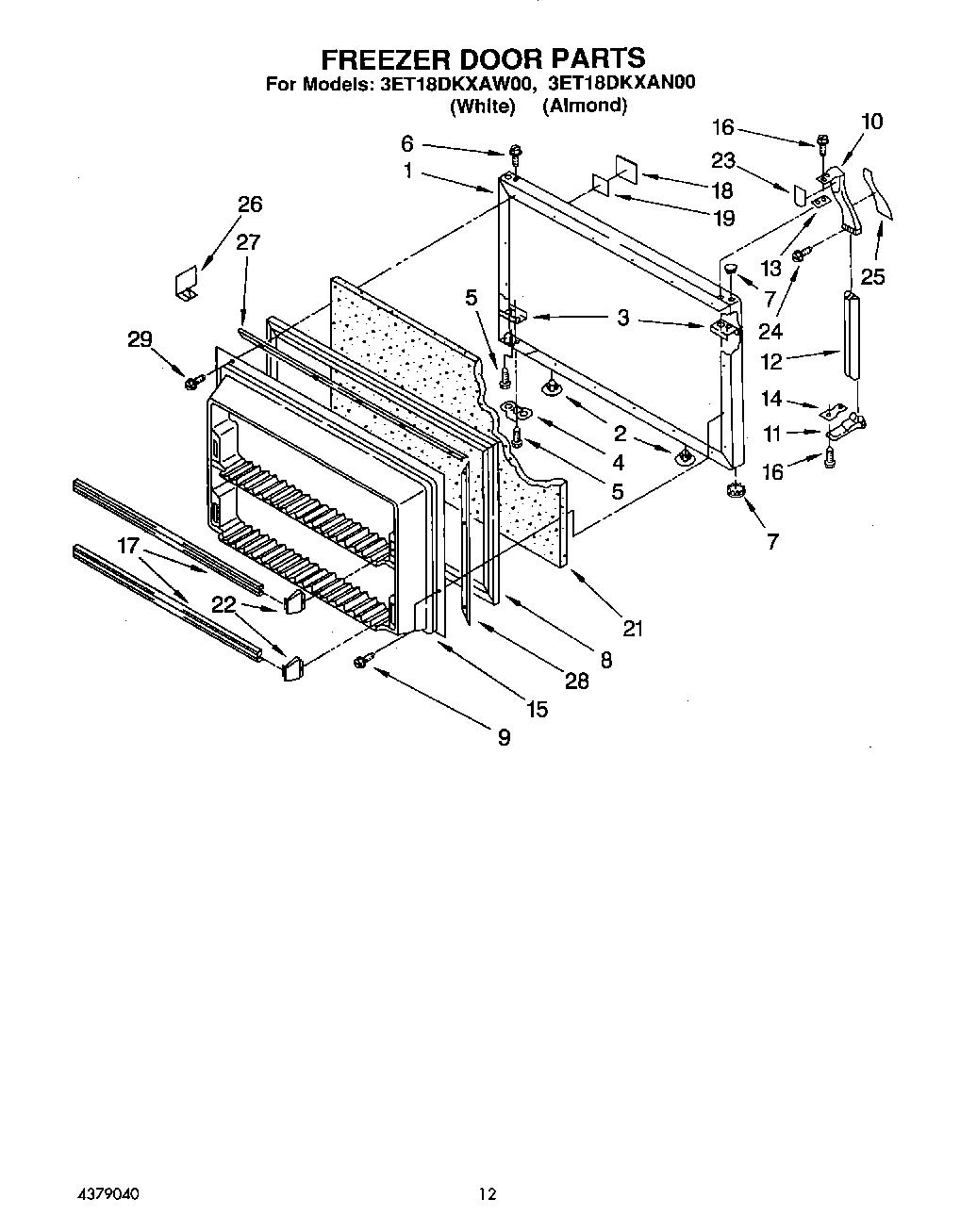 07 - FREEZER DOOR