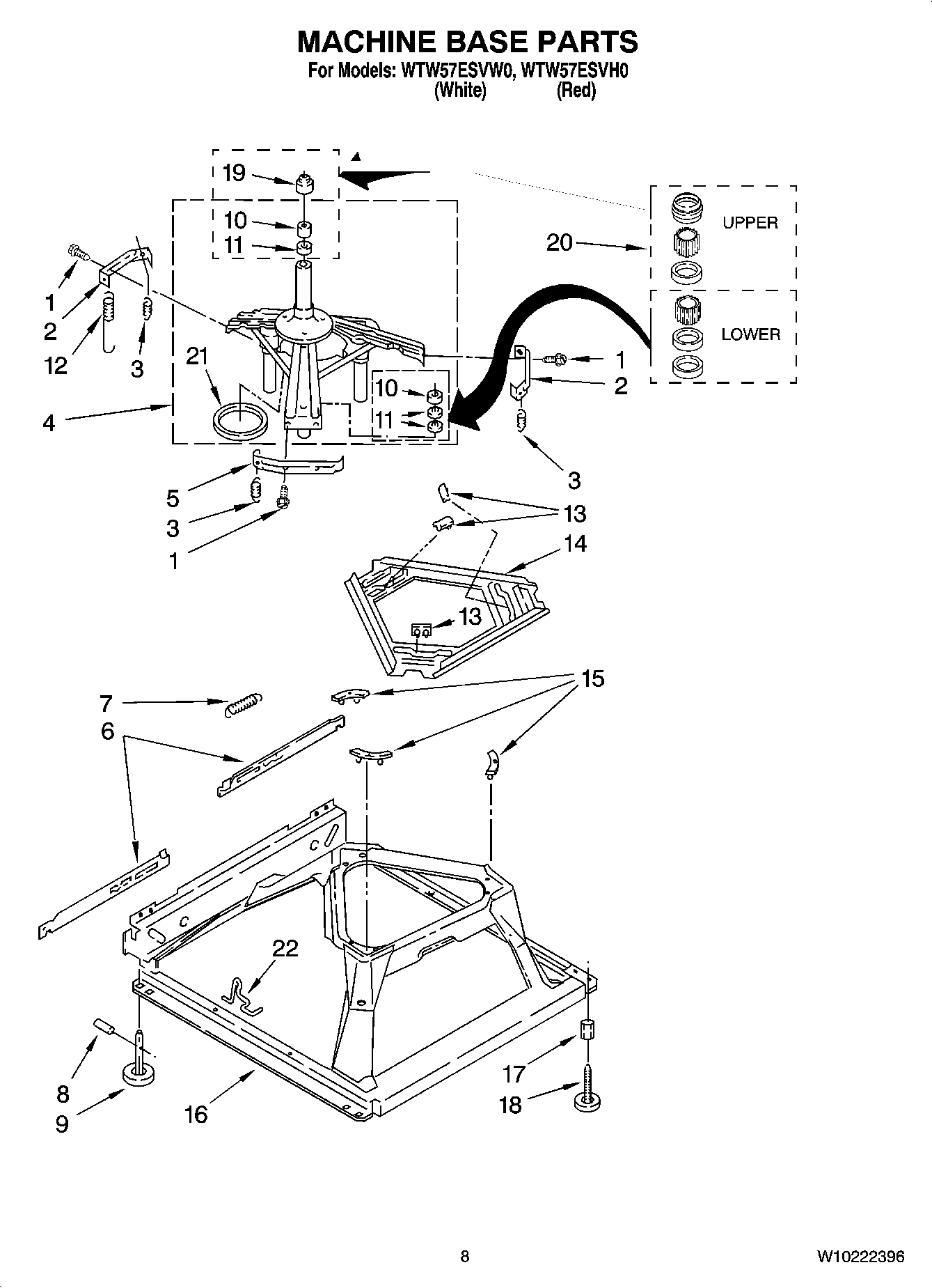 05 - MACHINE BASE PARTS