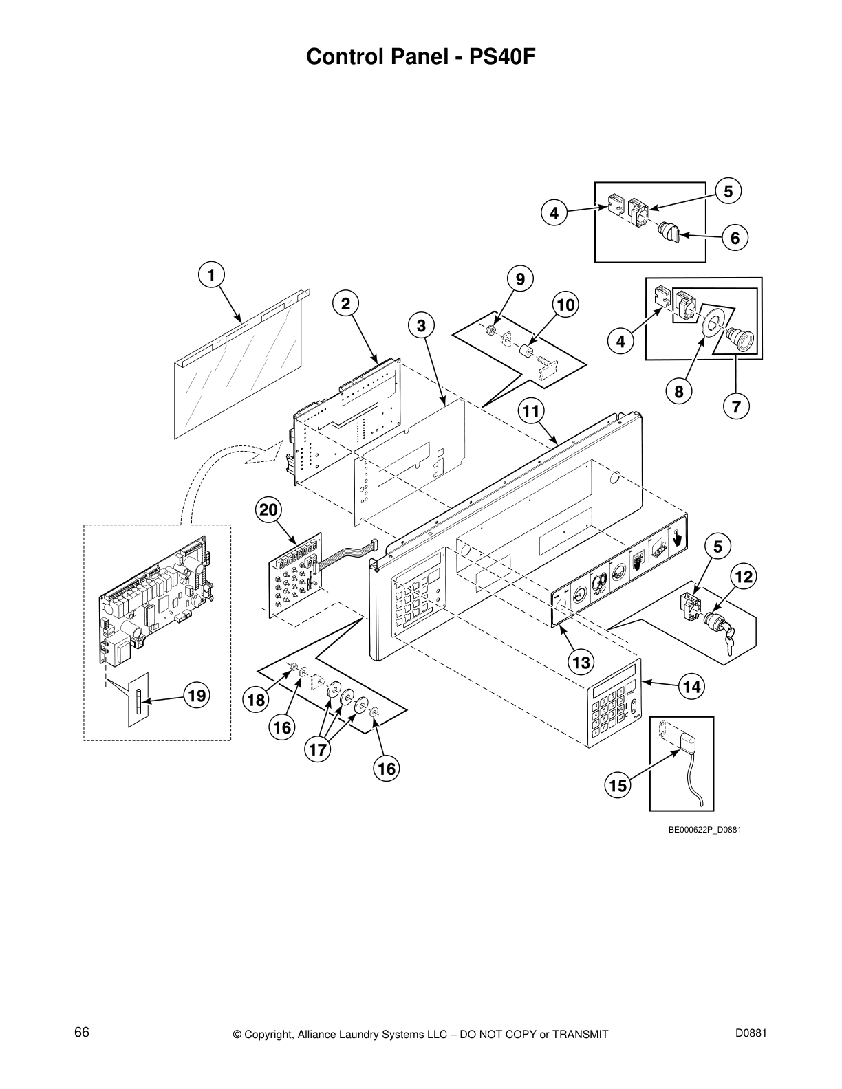 Control Panel - PS40F