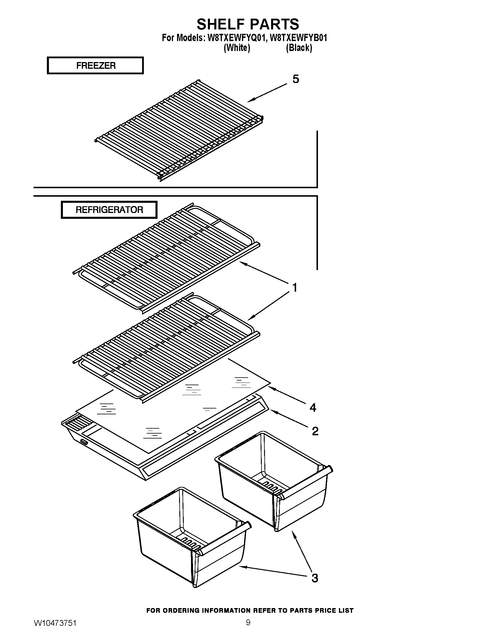05 - SHELF PARTS