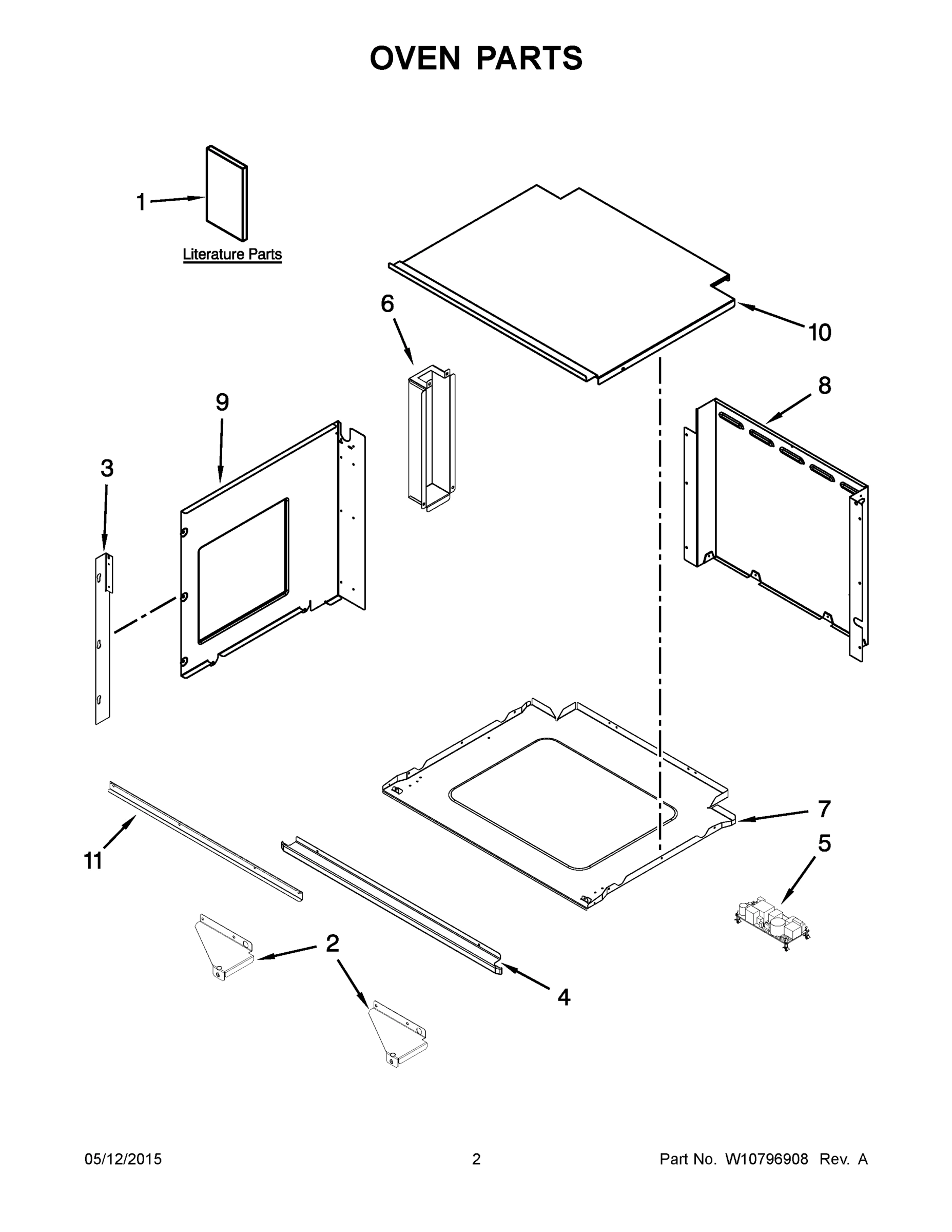 02 - OVEN PARTS