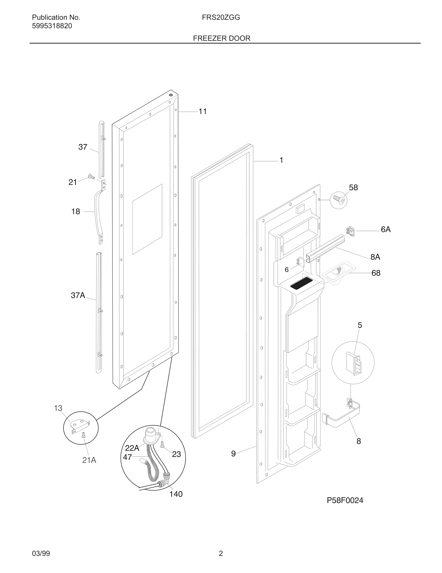 03 - FREEZER DOOR