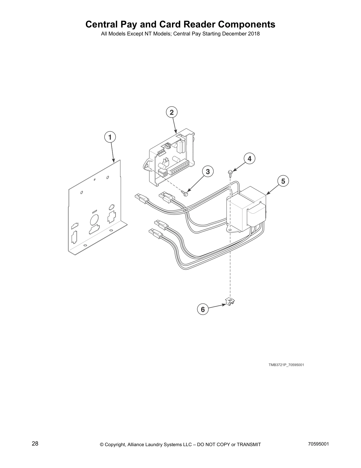 Central Pay and Card Reader Components