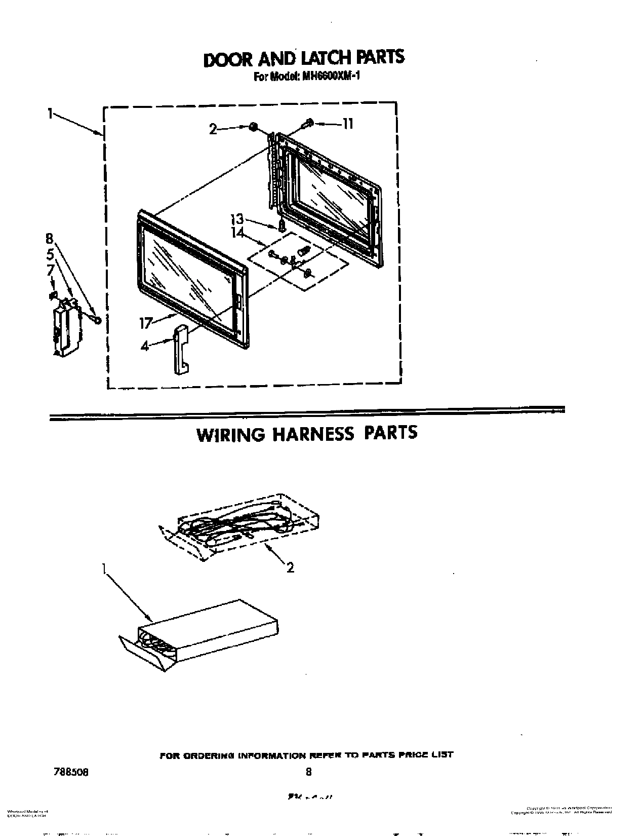 05 - DOOR AND LATCH, WIRING HARNESS