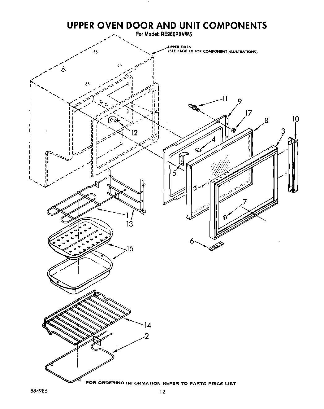 07 - UPPER OVEN DOOR AND UNIT