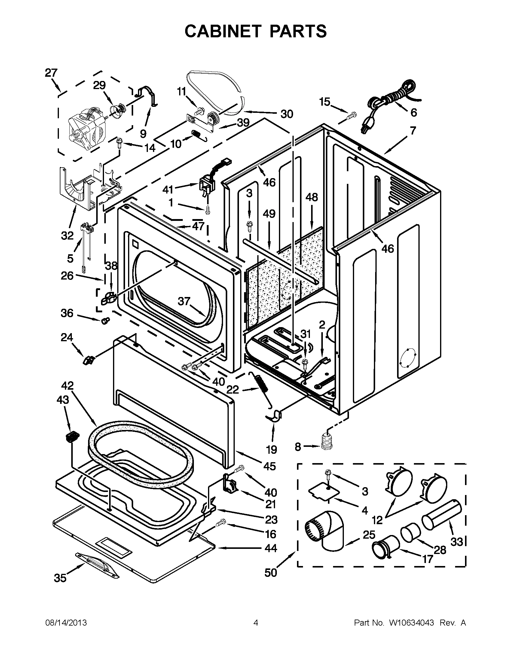 02 - CABINET PARTS