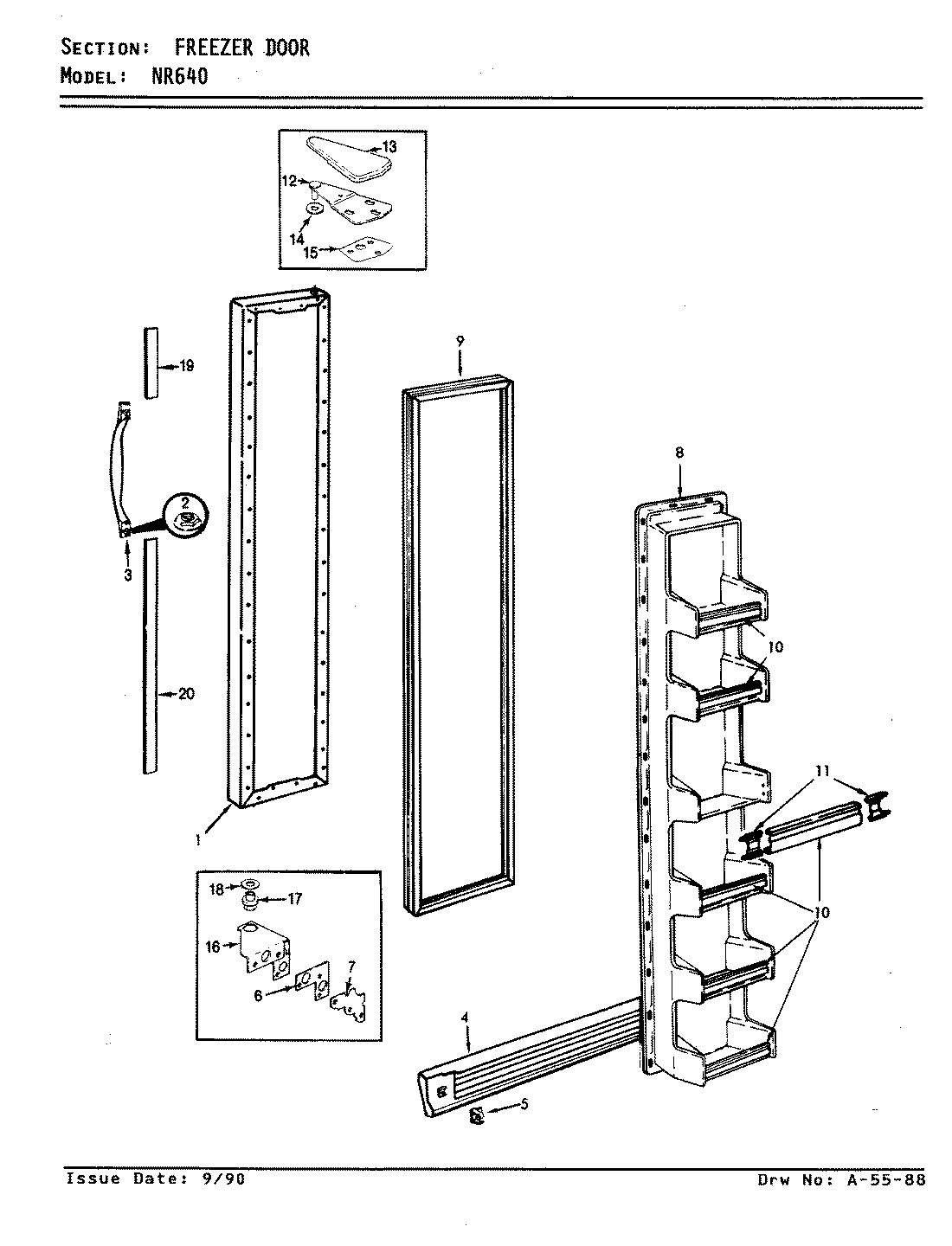 02 - FREEZER DOOR