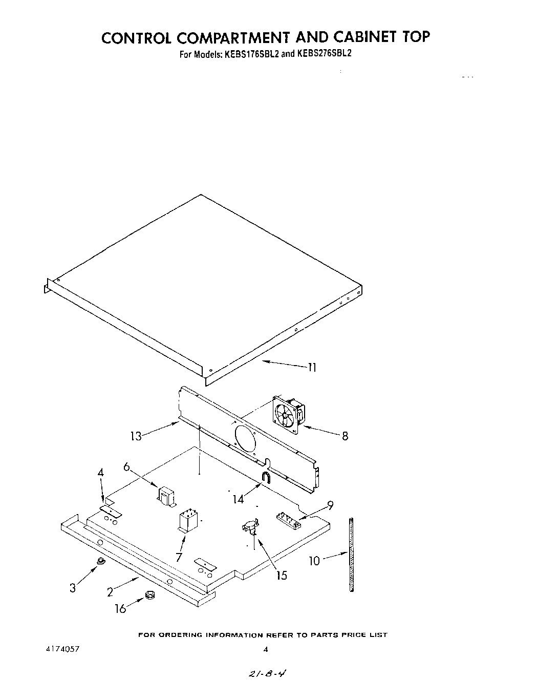 04 - CONTROL COMPARTMENT AND CABINET TOP