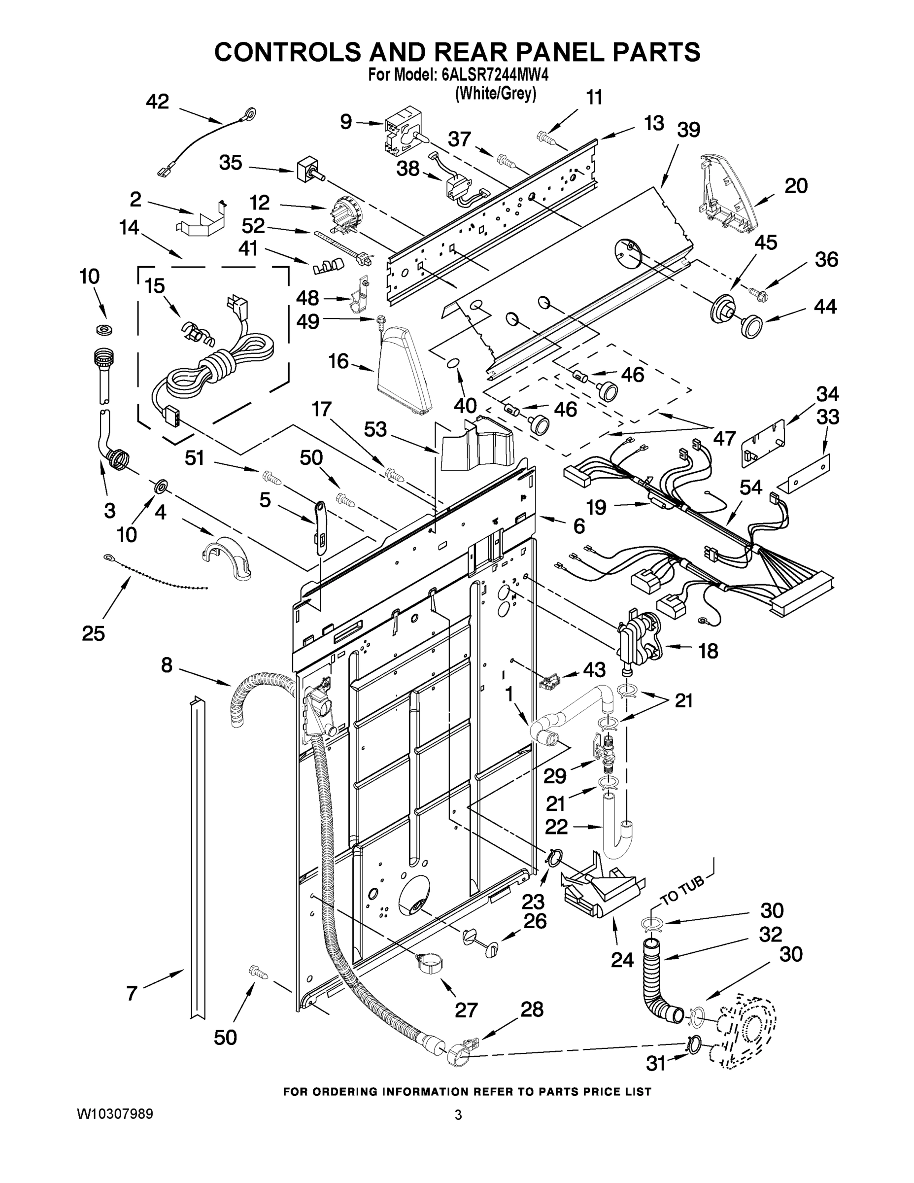 02 - CONTROLS AND REAR PANEL PARTS