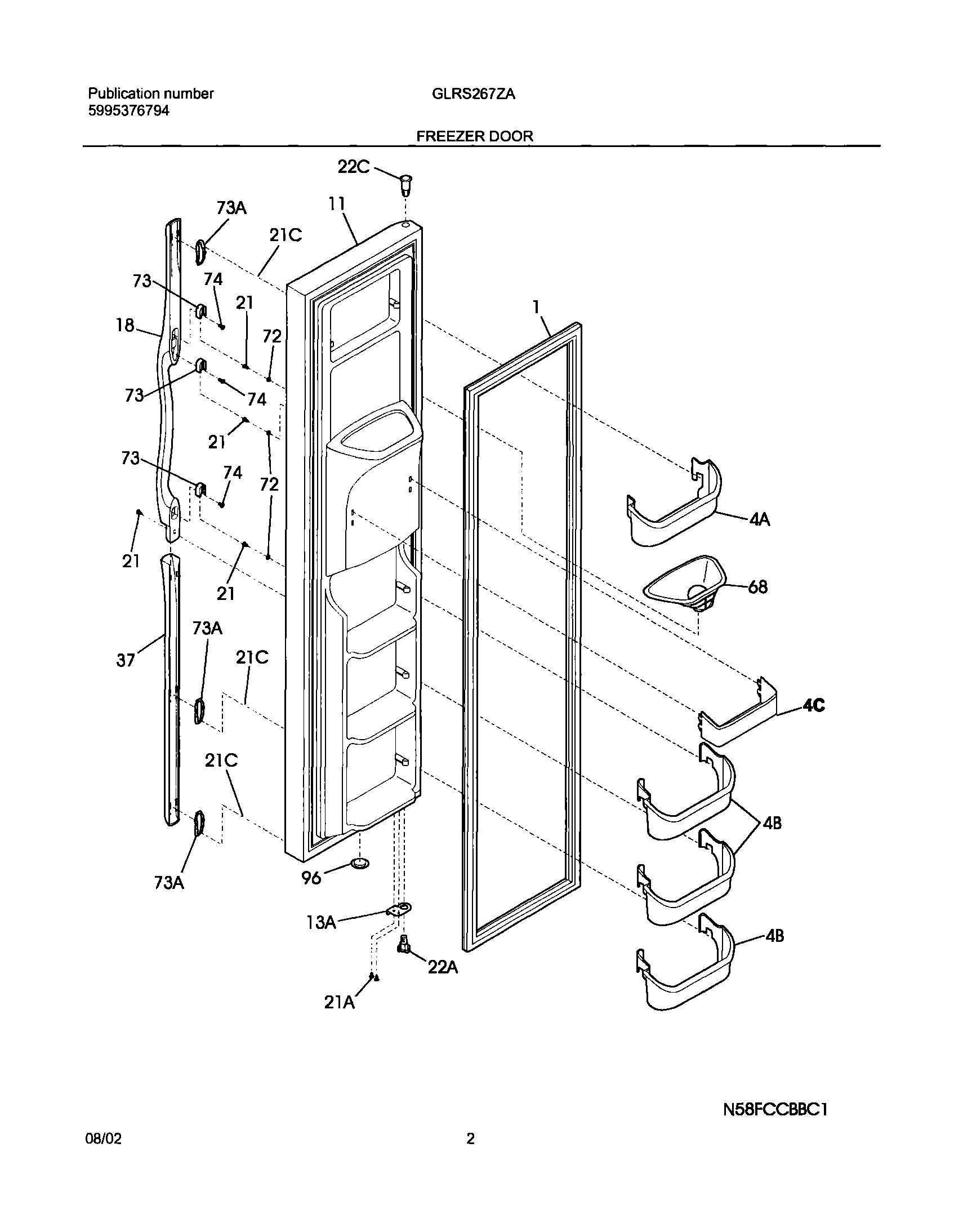 03 - FREEZER DOOR