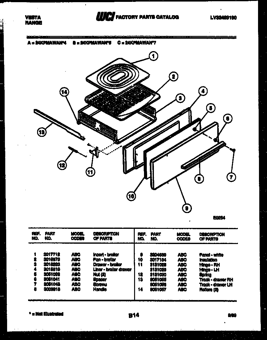 06 - BROILER DRAWER PARTS