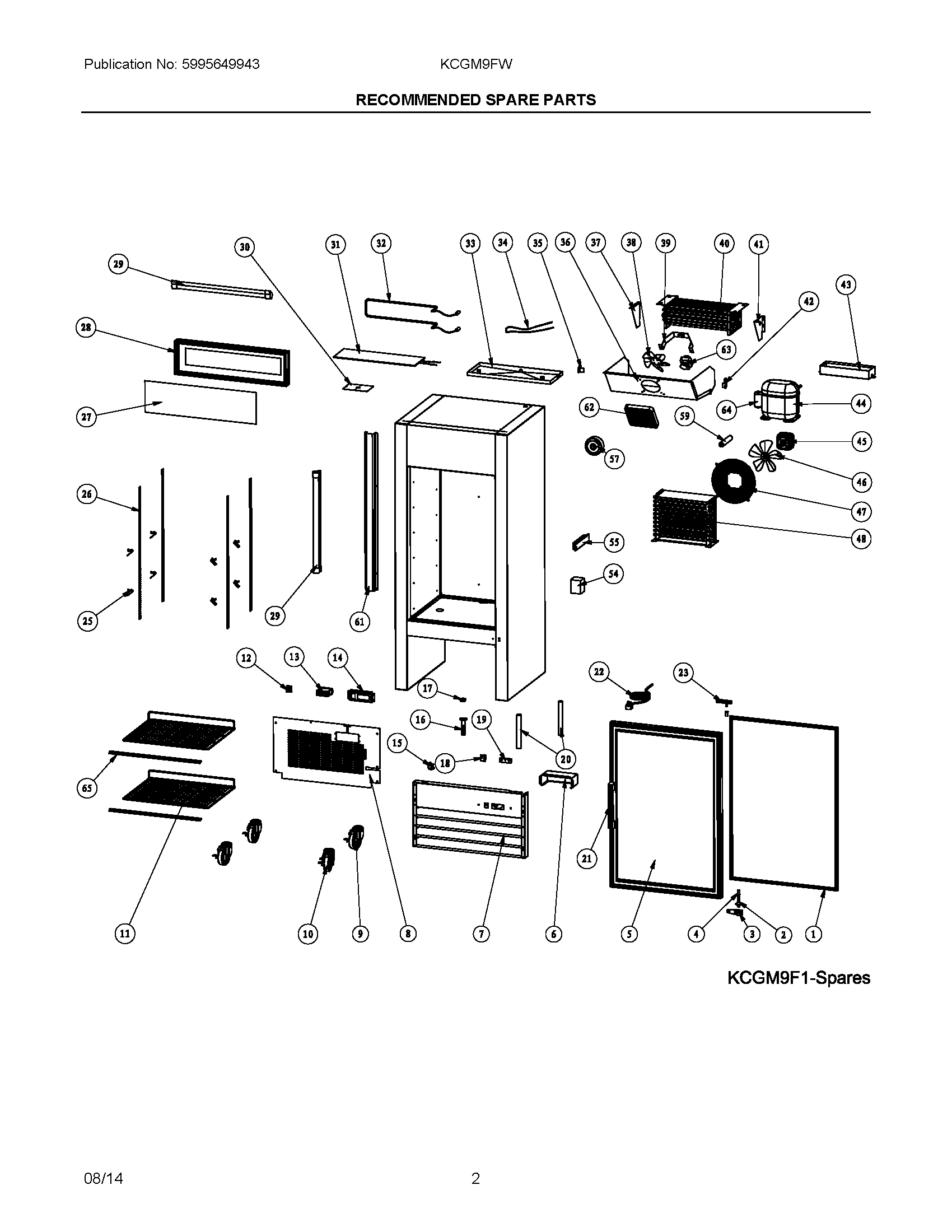 02 - RECOMMENDED SPARE PARTS