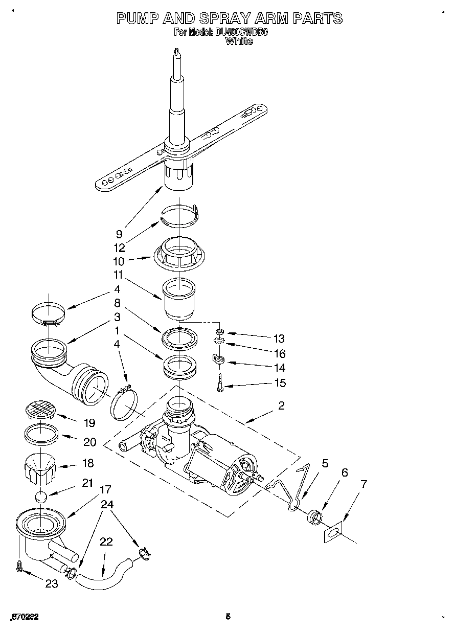 04 - PUMP AND SPRAY ARM