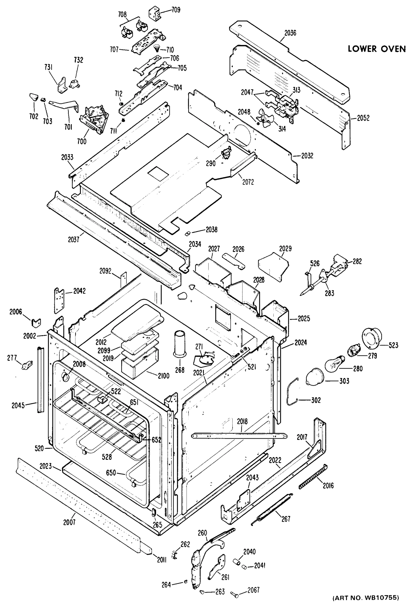 LOWER OVEN