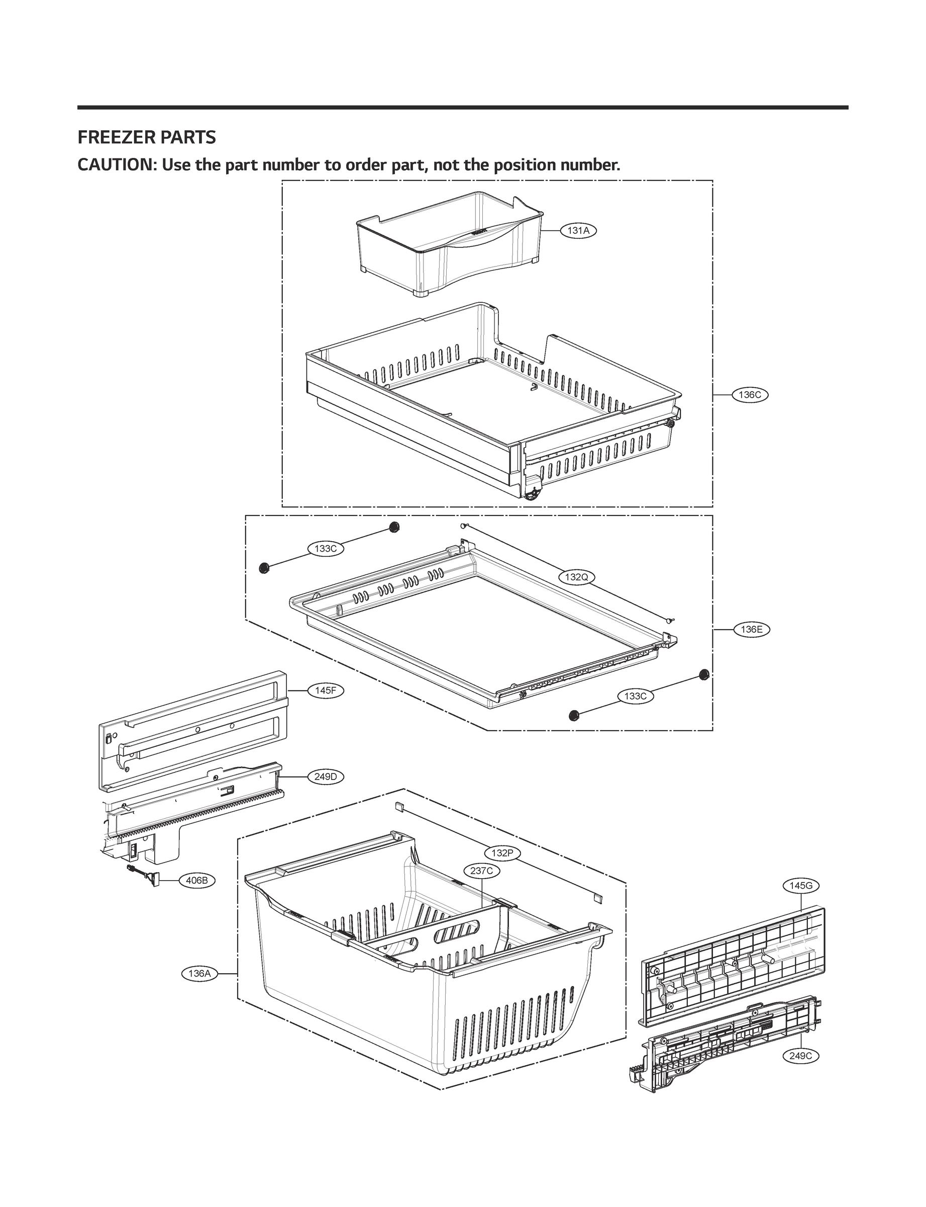FREEZER PARTS