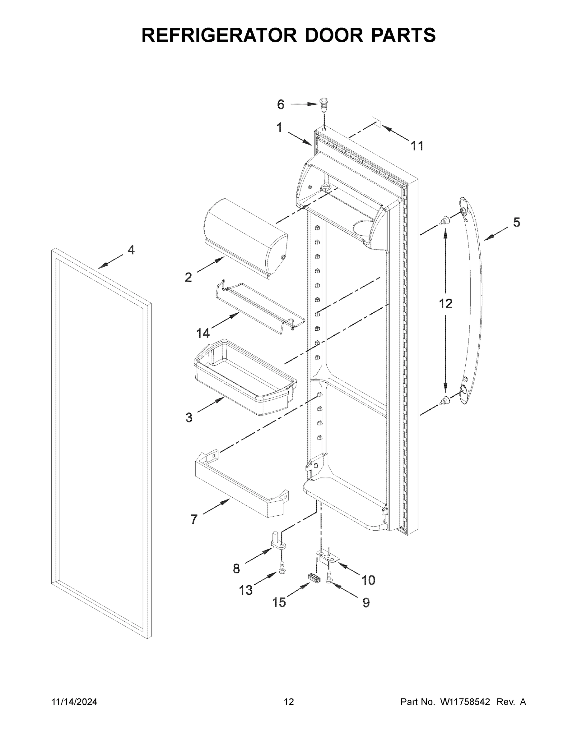07 - REFRIGERATOR DOOR PARTS