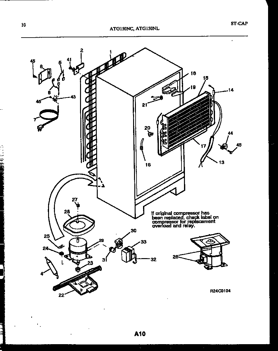 06 - SYSTEM AND AUTOMATIC DEFROST PARTS