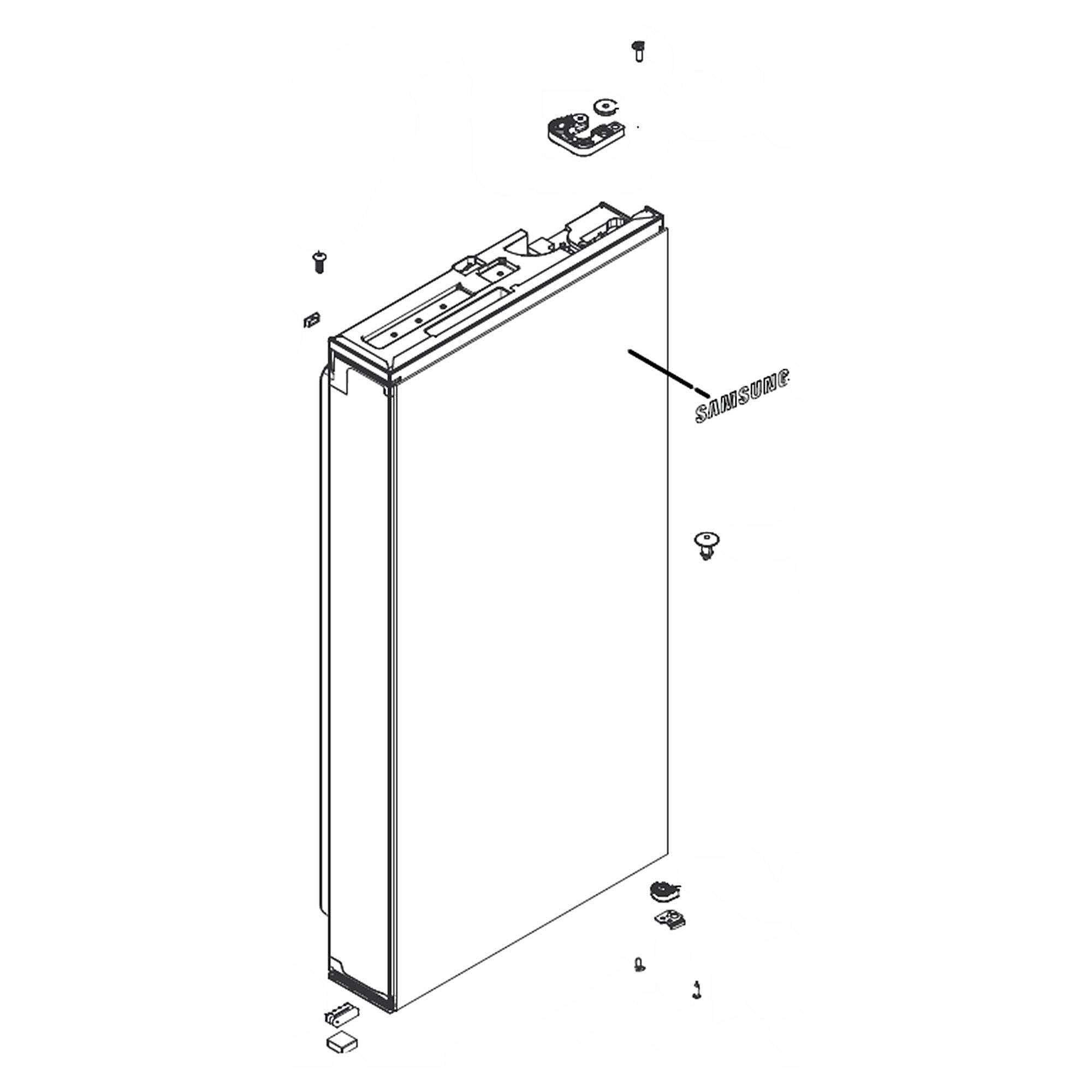 Samsung DA82-03049Z A/S ASSY-PACKING DOOR REF RI — part DA82-03049Z