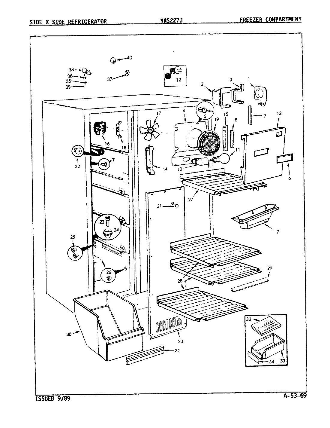 01 - FREEZER COMPARTMENT