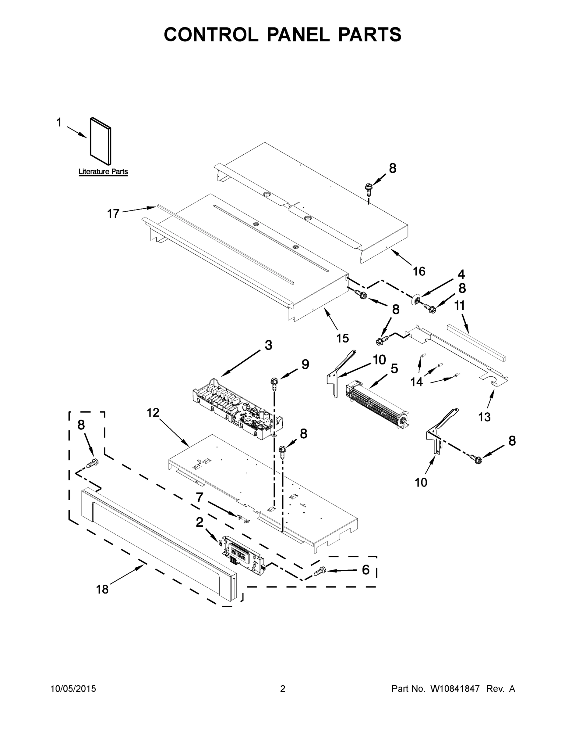 02 - CONTROL PANEL PARTS