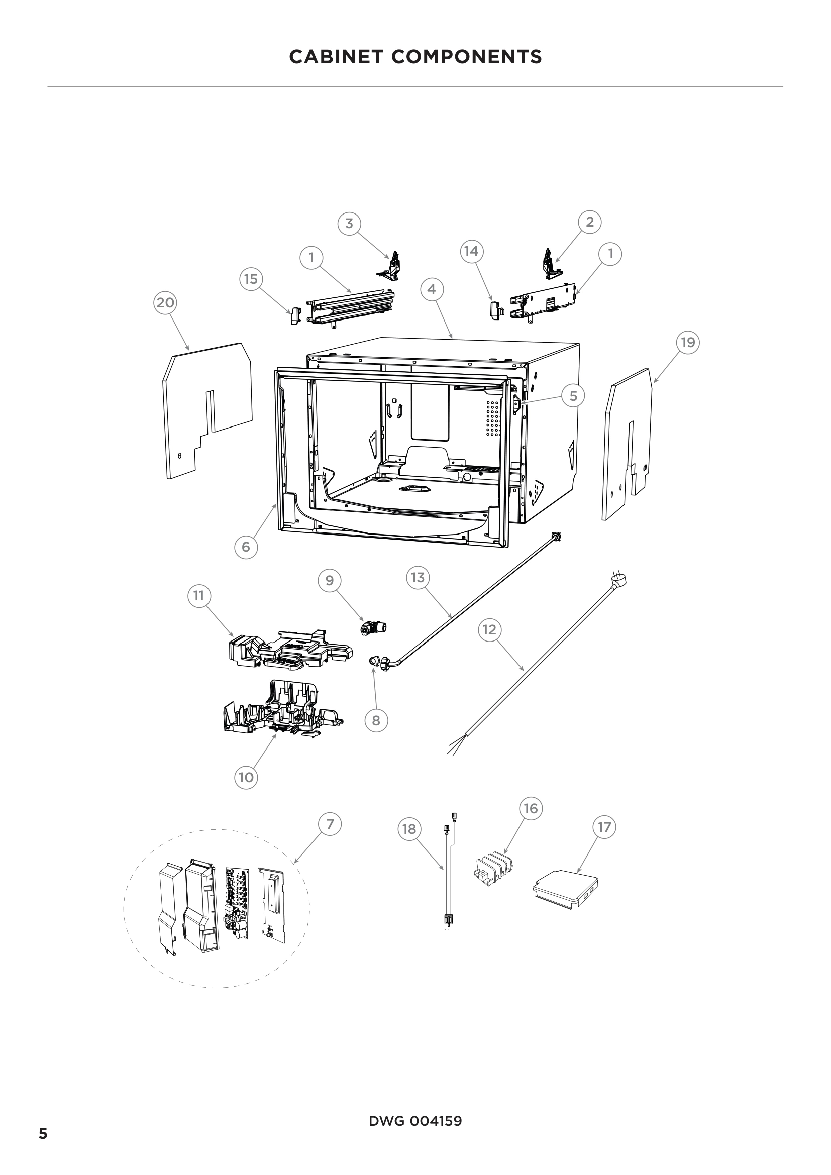 CABINET COMPONENTS