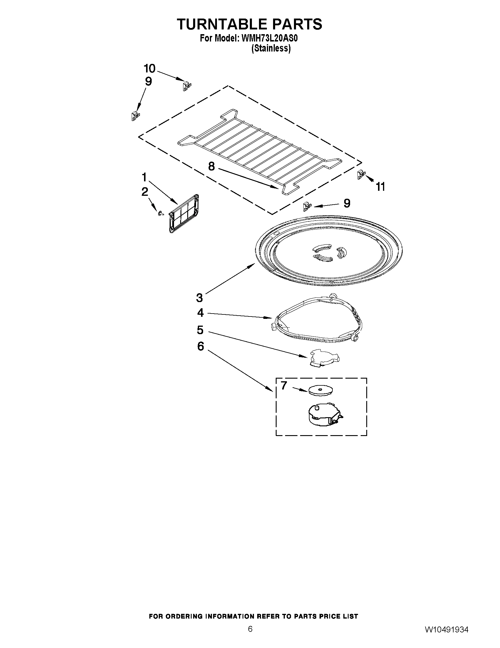 05 - TURNTABLE PARTS