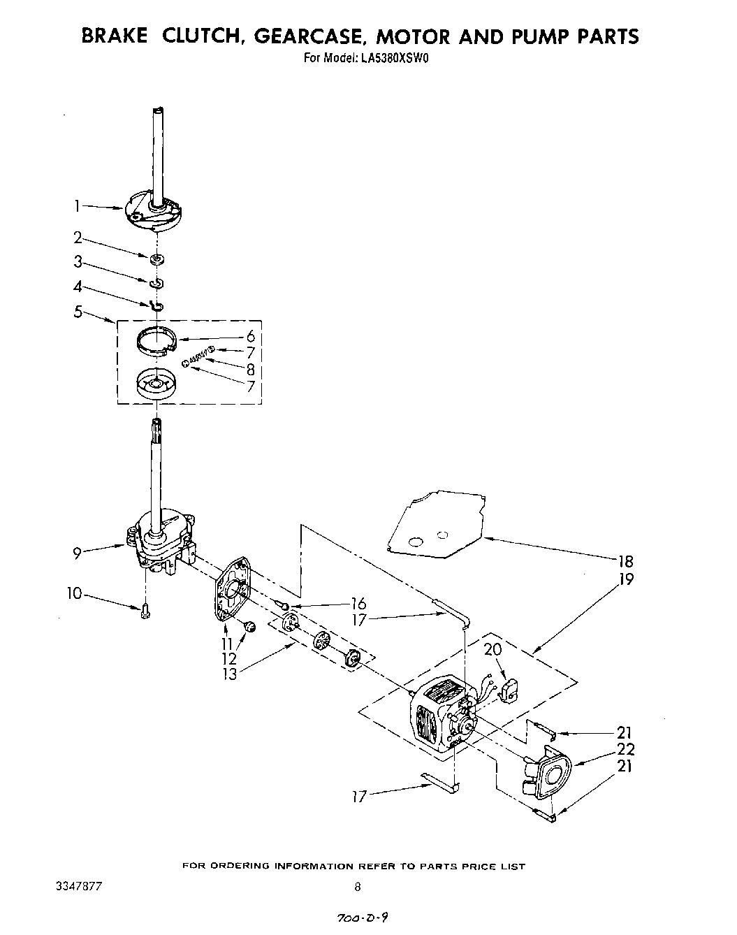 06 - BRAKE, CLUTCH, GEARCASE, MOTOR AND PUMP