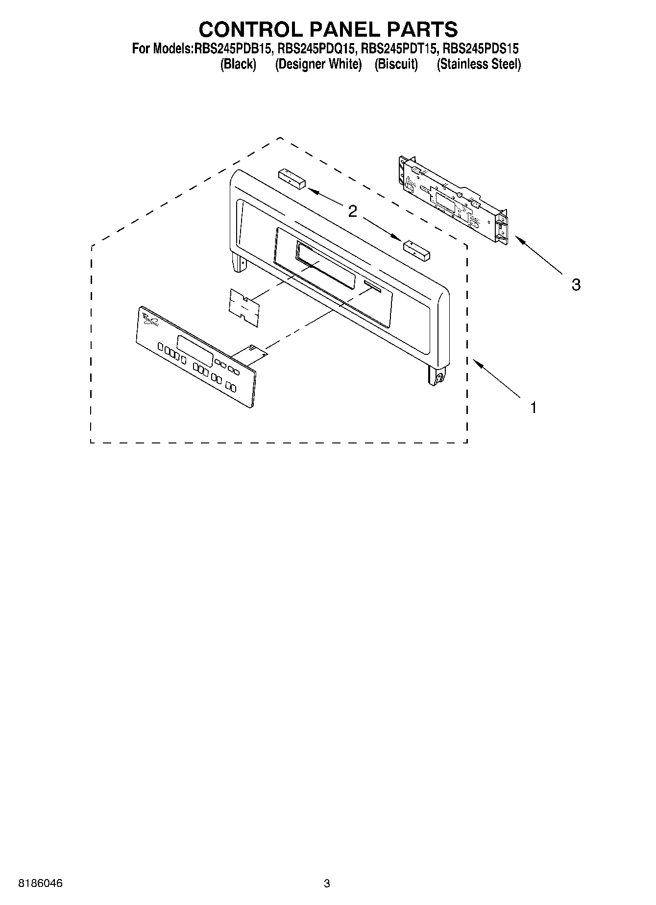 02 - CONTROL PANEL PARTS