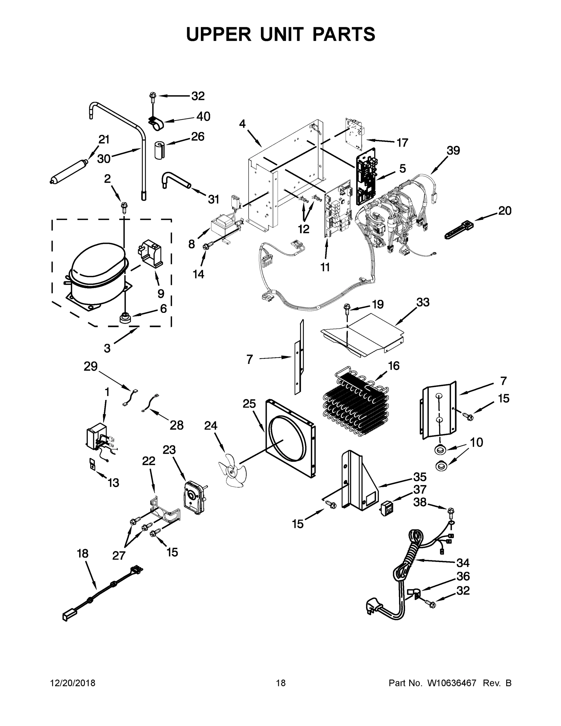 10 - UPPER UNIT PARTS