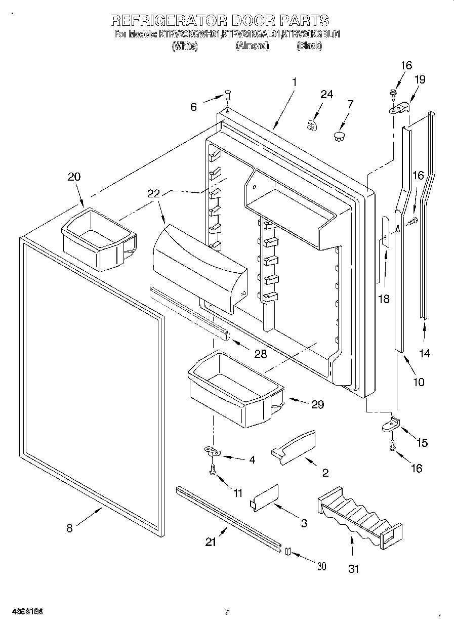 04 - REFRIGERATOR DOOR