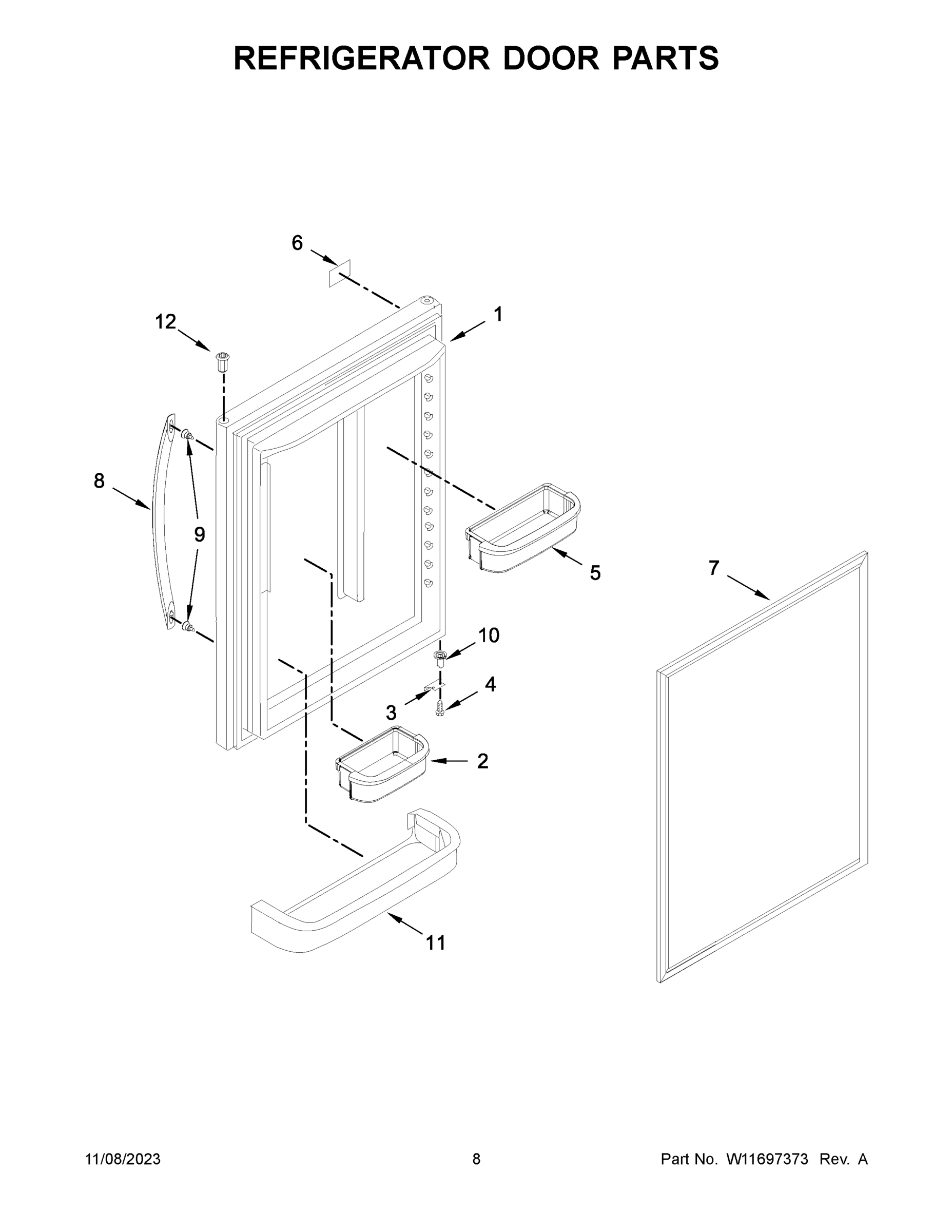 05 - REFRIGERATOR DOOR PARTS