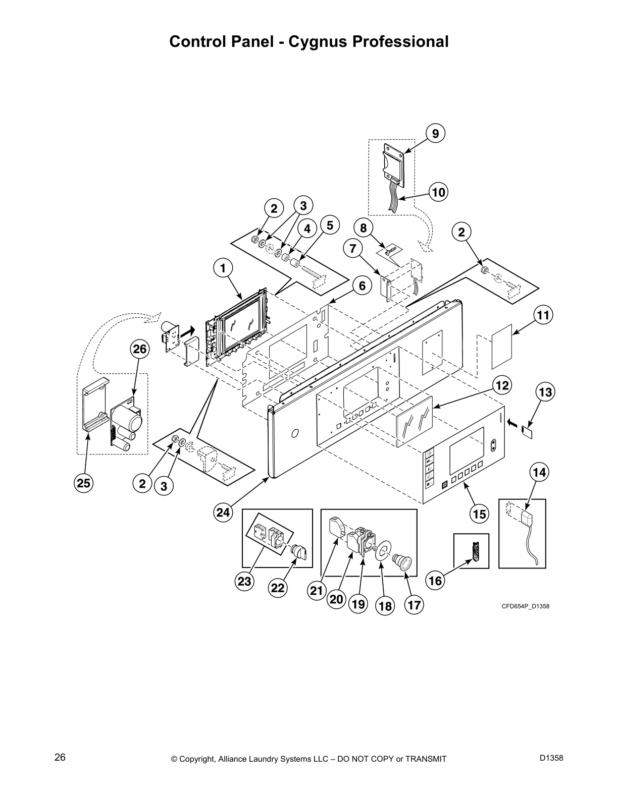 Control Panel - Cygnus Professional