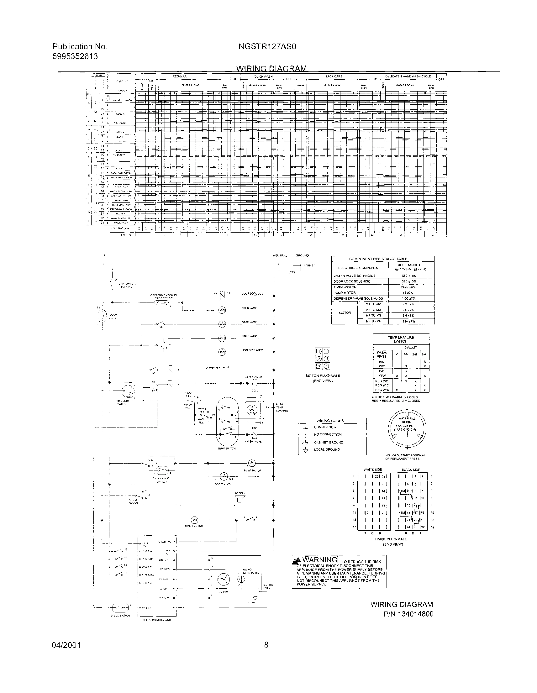 08 - 134014800 WIRING DIAGRAM