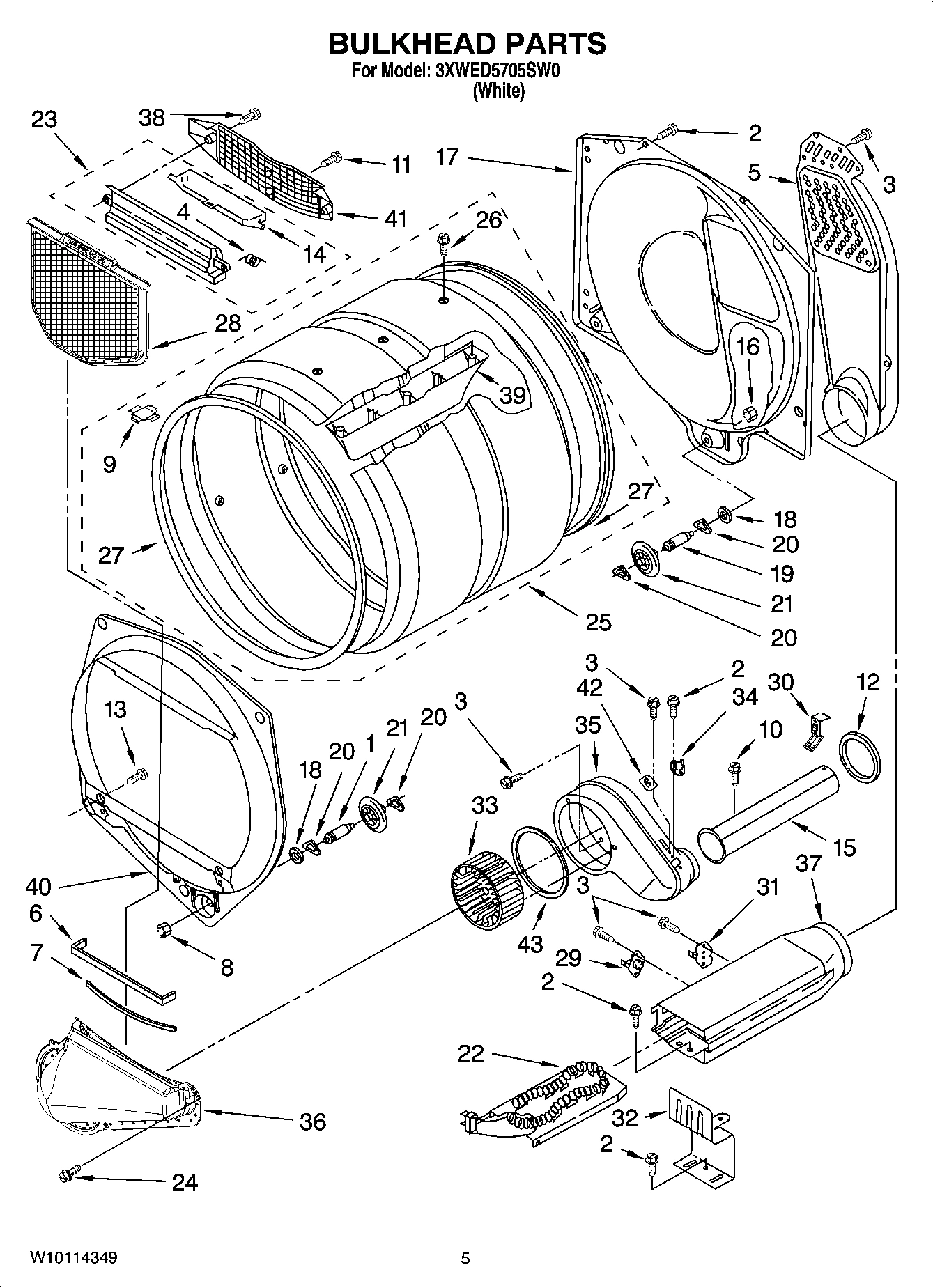 03 - BULKHEAD PARTS, OPTIONAL PARTS (NOT INCLUDED)